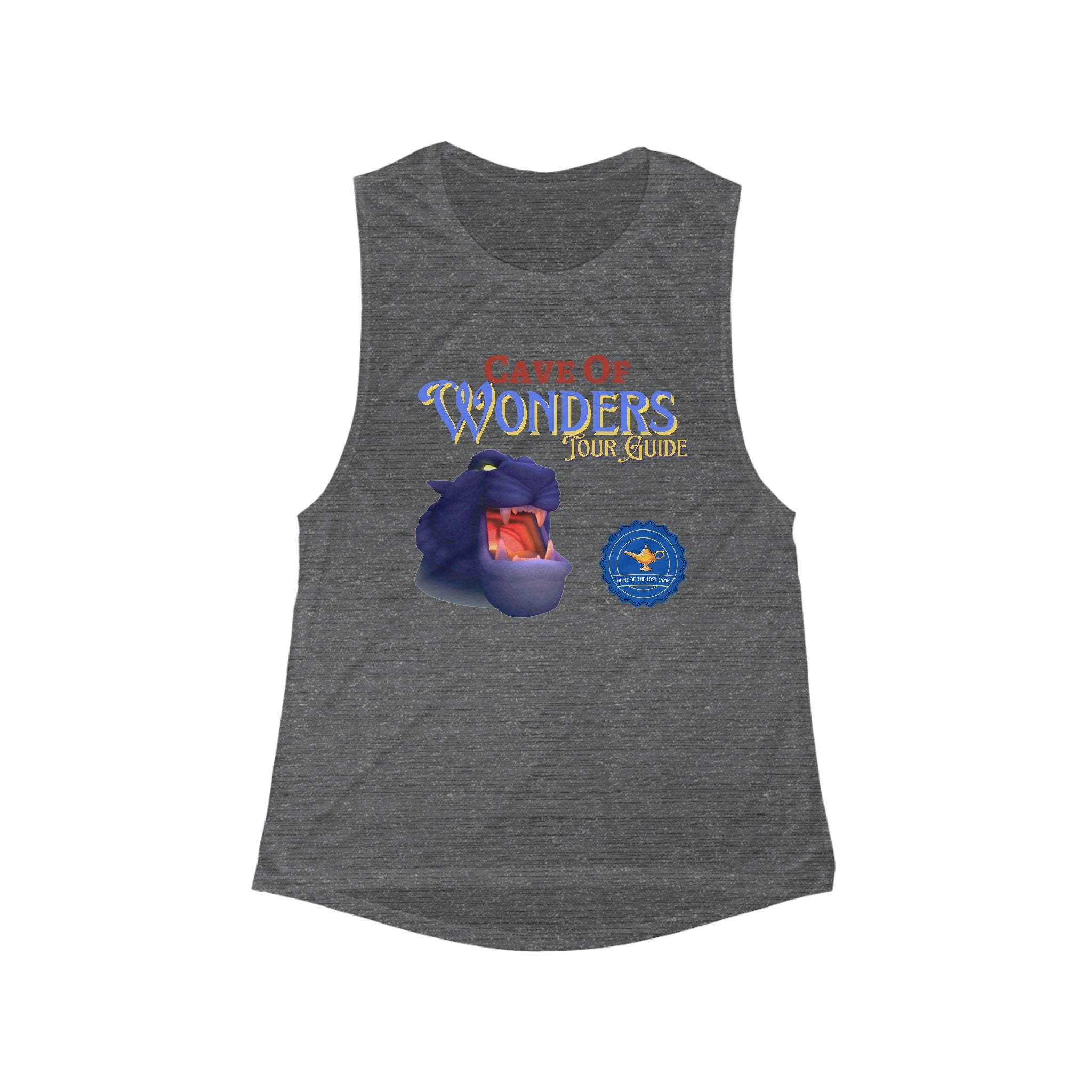 Cave of Wonders Women's Flowy Scoop Muscle Tank