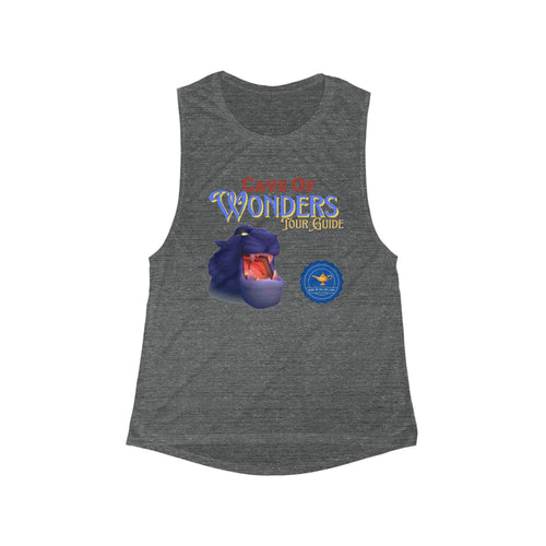 Cave of Wonders Women's Flowy Scoop Muscle Tank
