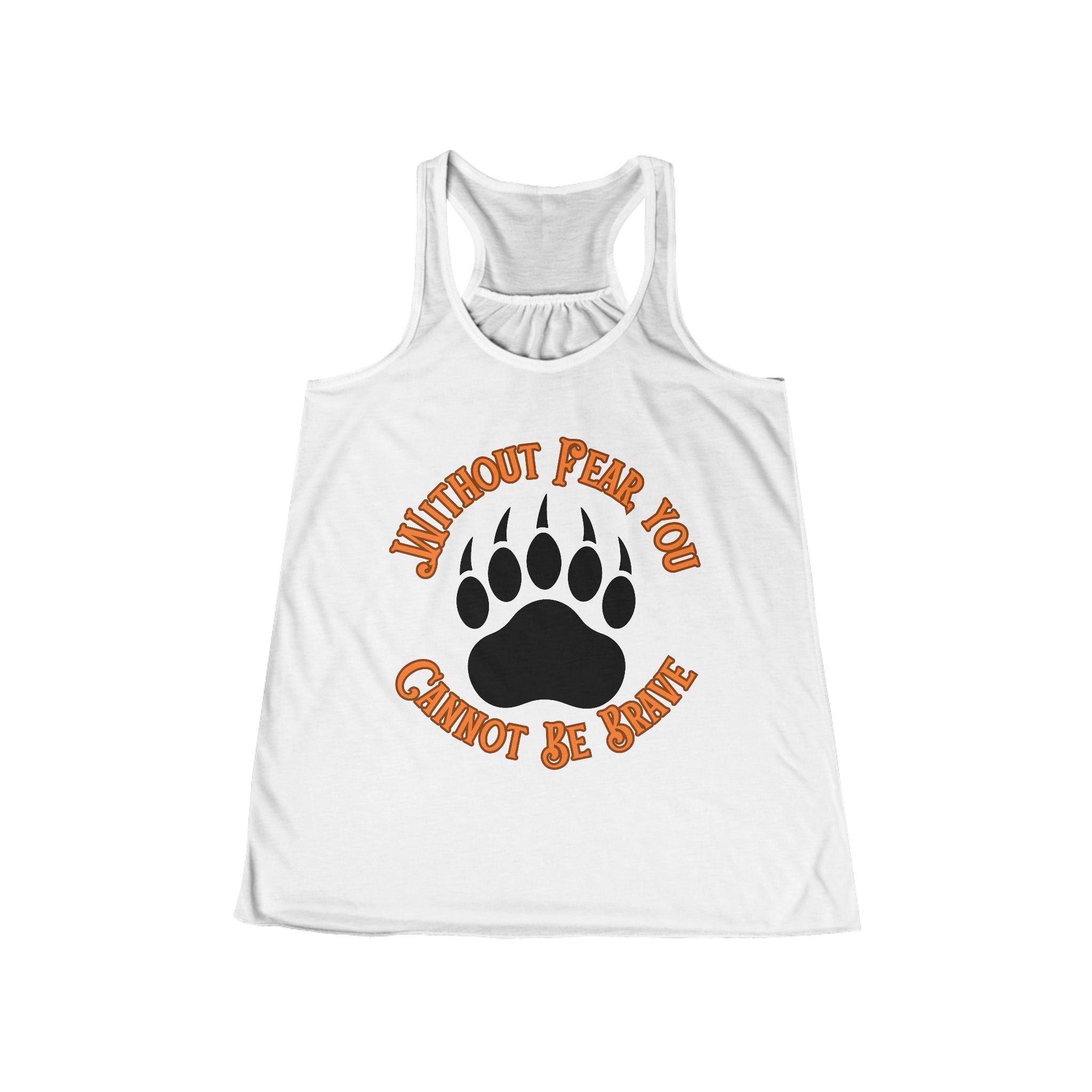 Be Brave Women's Flowy Racerback Tank