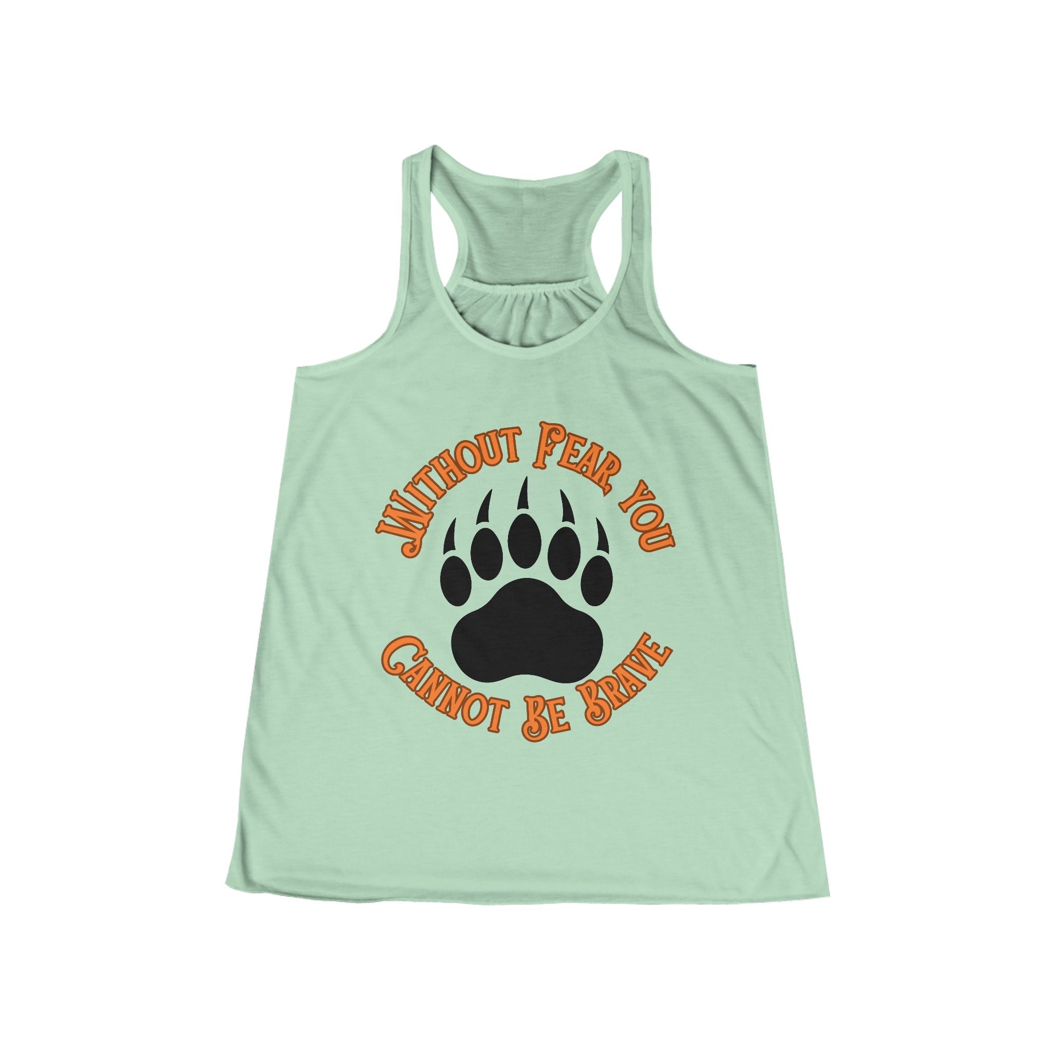 Be Brave Women's Flowy Racerback Tank