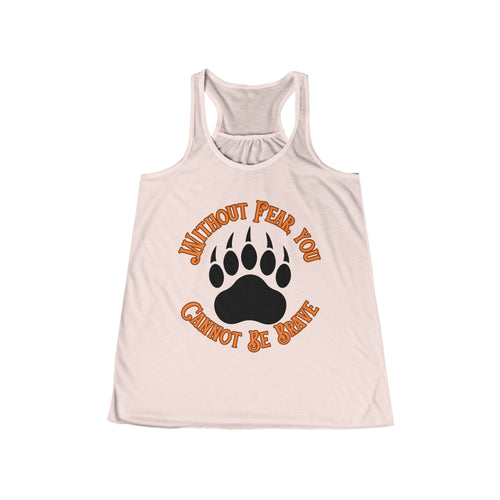 Be Brave Women's Flowy Racerback Tank