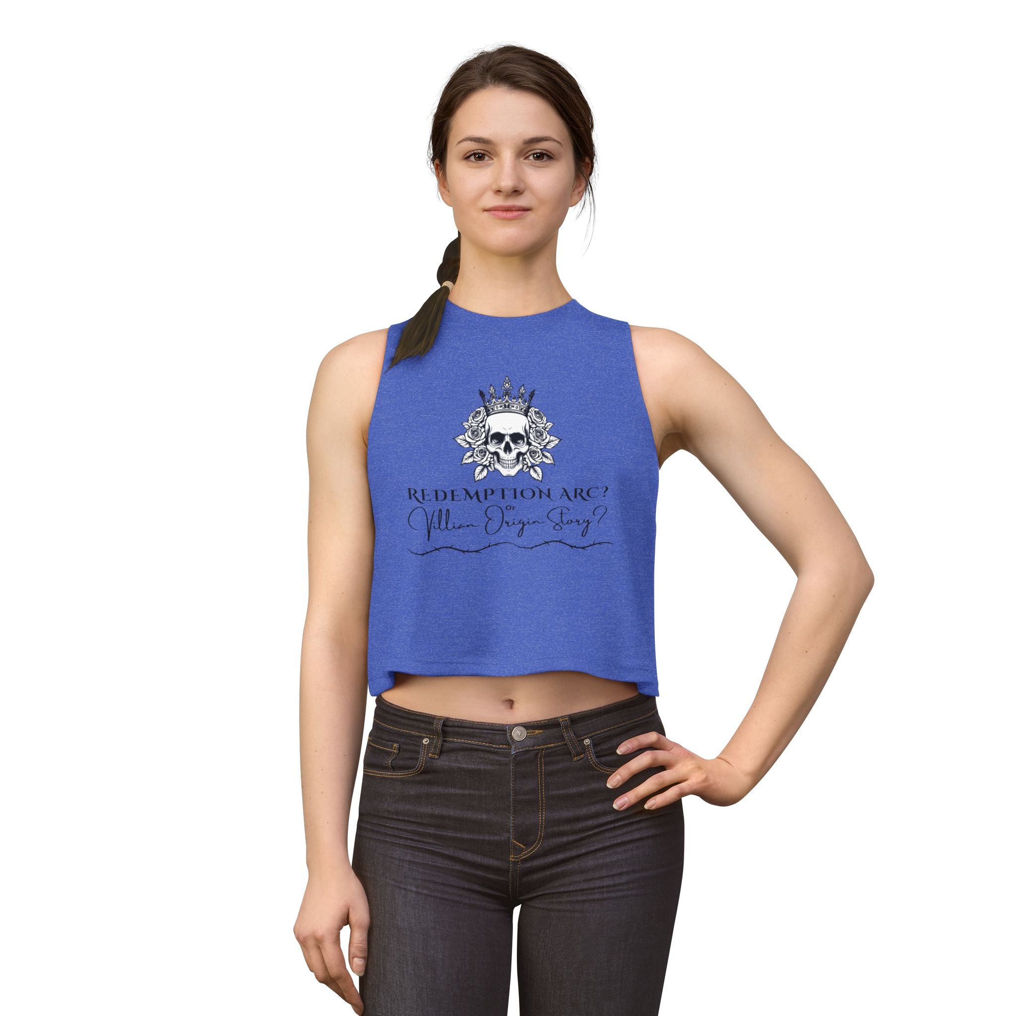 Redemption Arc? Villain Origin Story? Women's Crop Top