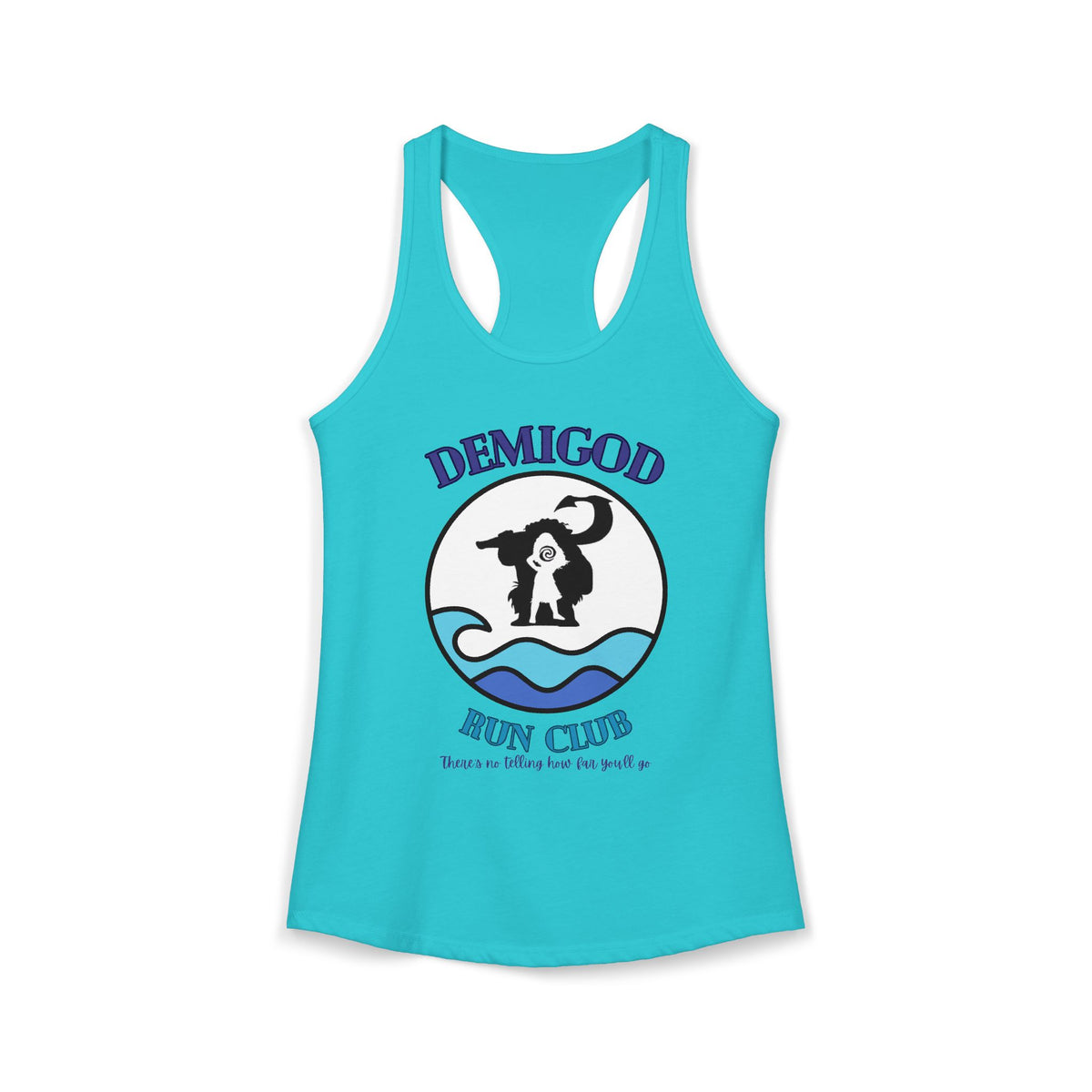 Demi God Run Club - Women's Ideal Racerback Tank