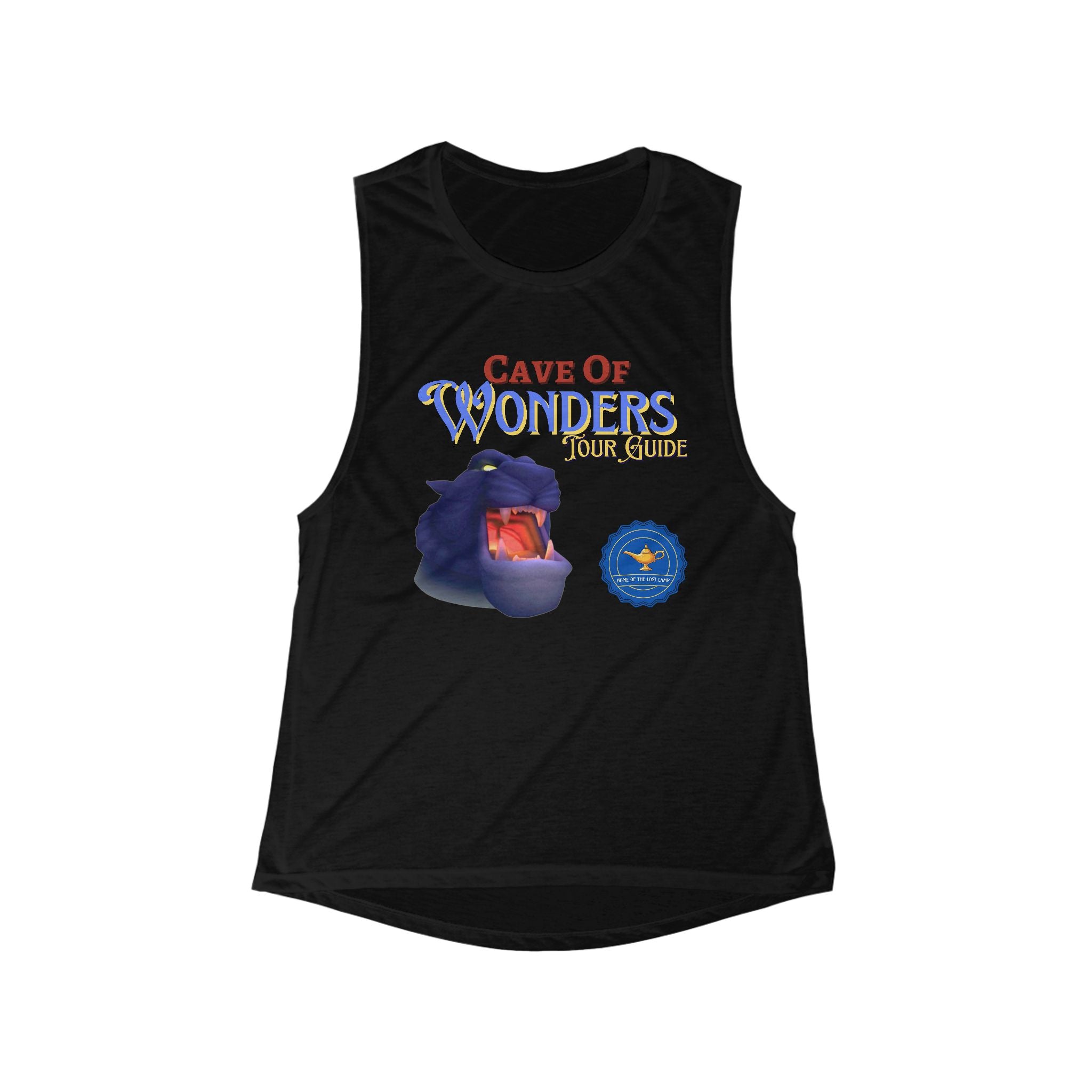 Cave of Wonders Women's Flowy Scoop Muscle Tank