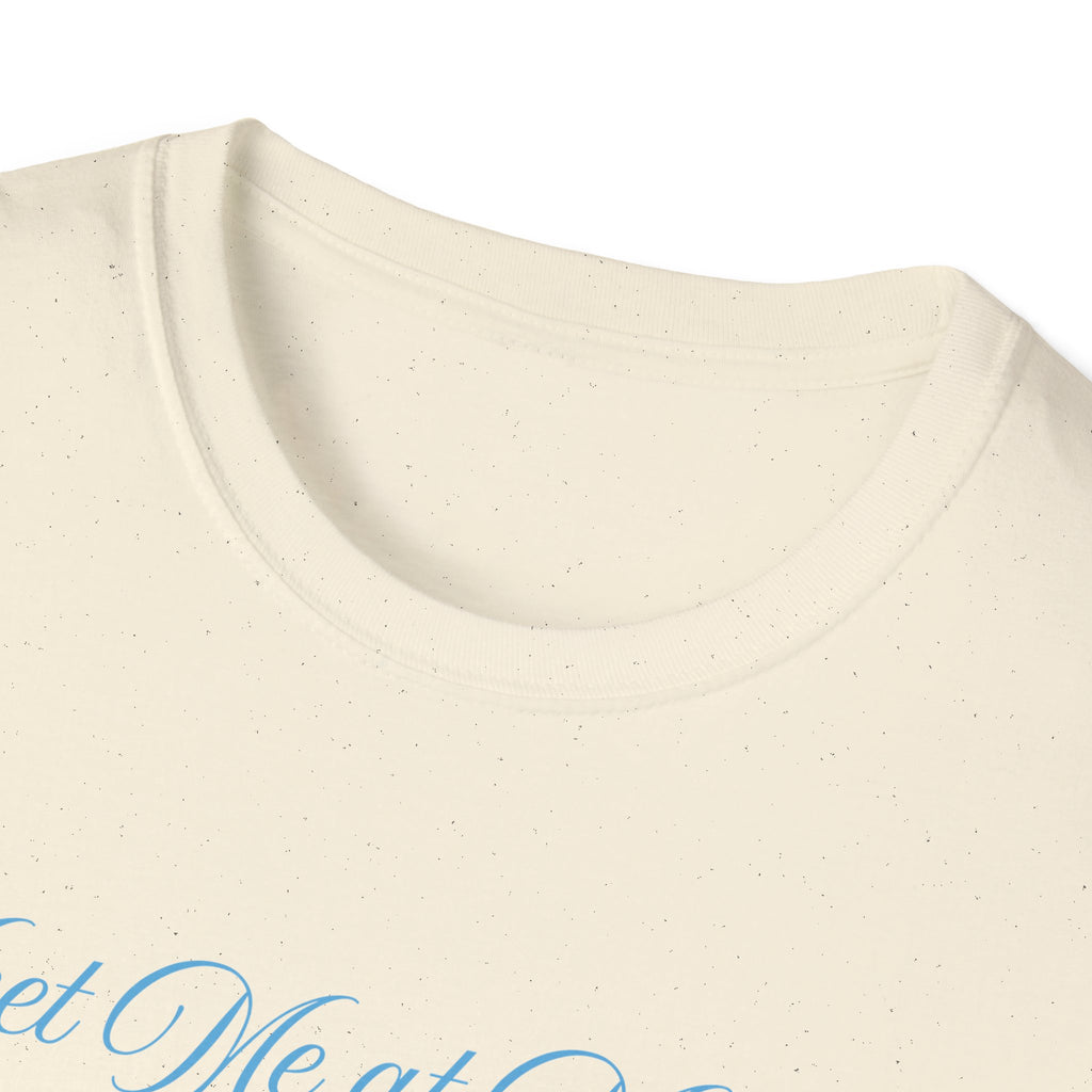 Meet Me at Midnight Blue Script T-Shirt