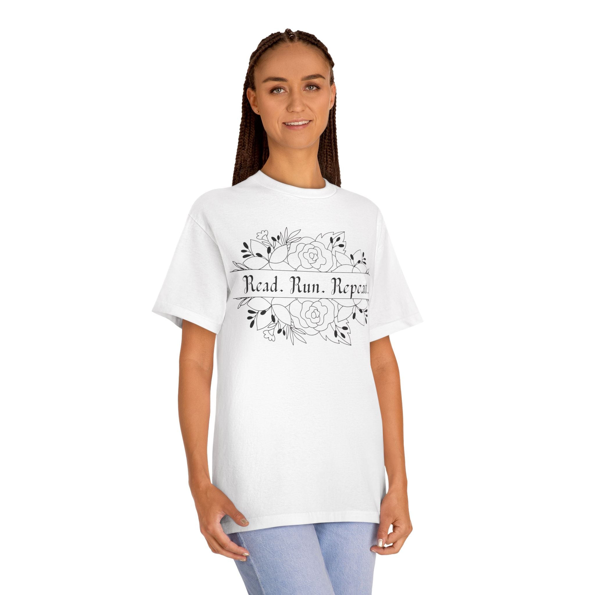 Read. Run. Repeat. Unisex Classic Tee