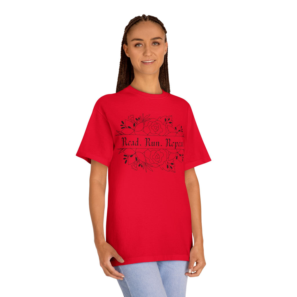 Read. Run. Repeat. Unisex Classic Tee