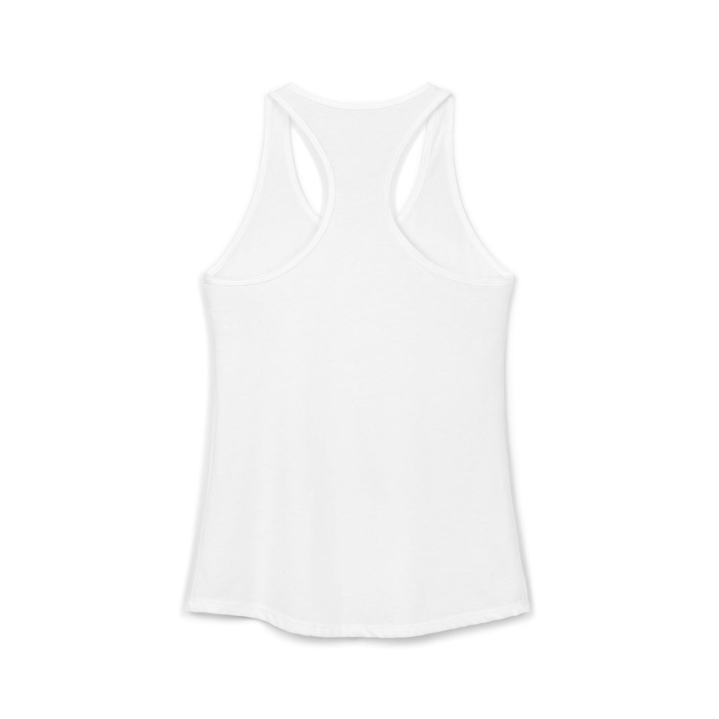Meet Me at Midnight Blue Script Women's Ideal Racerback Tank
