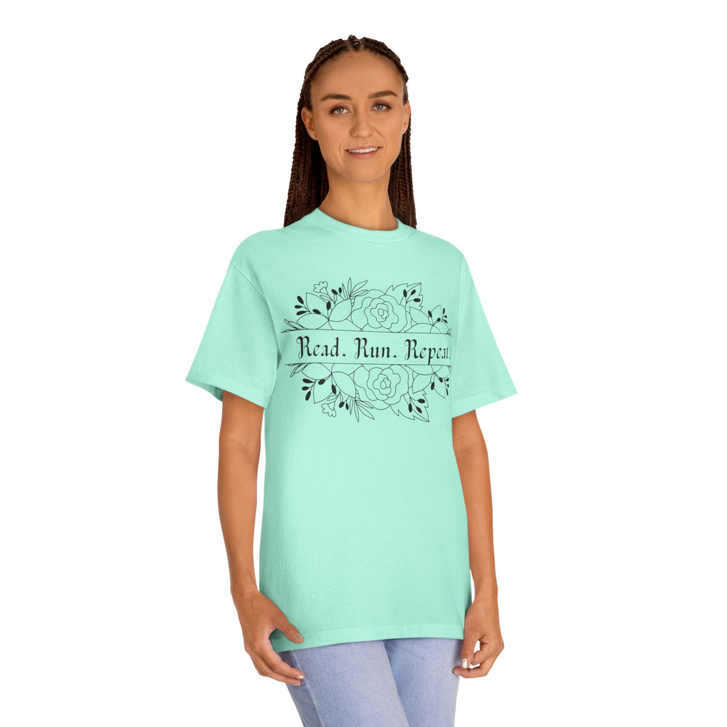 Read. Run. Repeat. Unisex Classic Tee