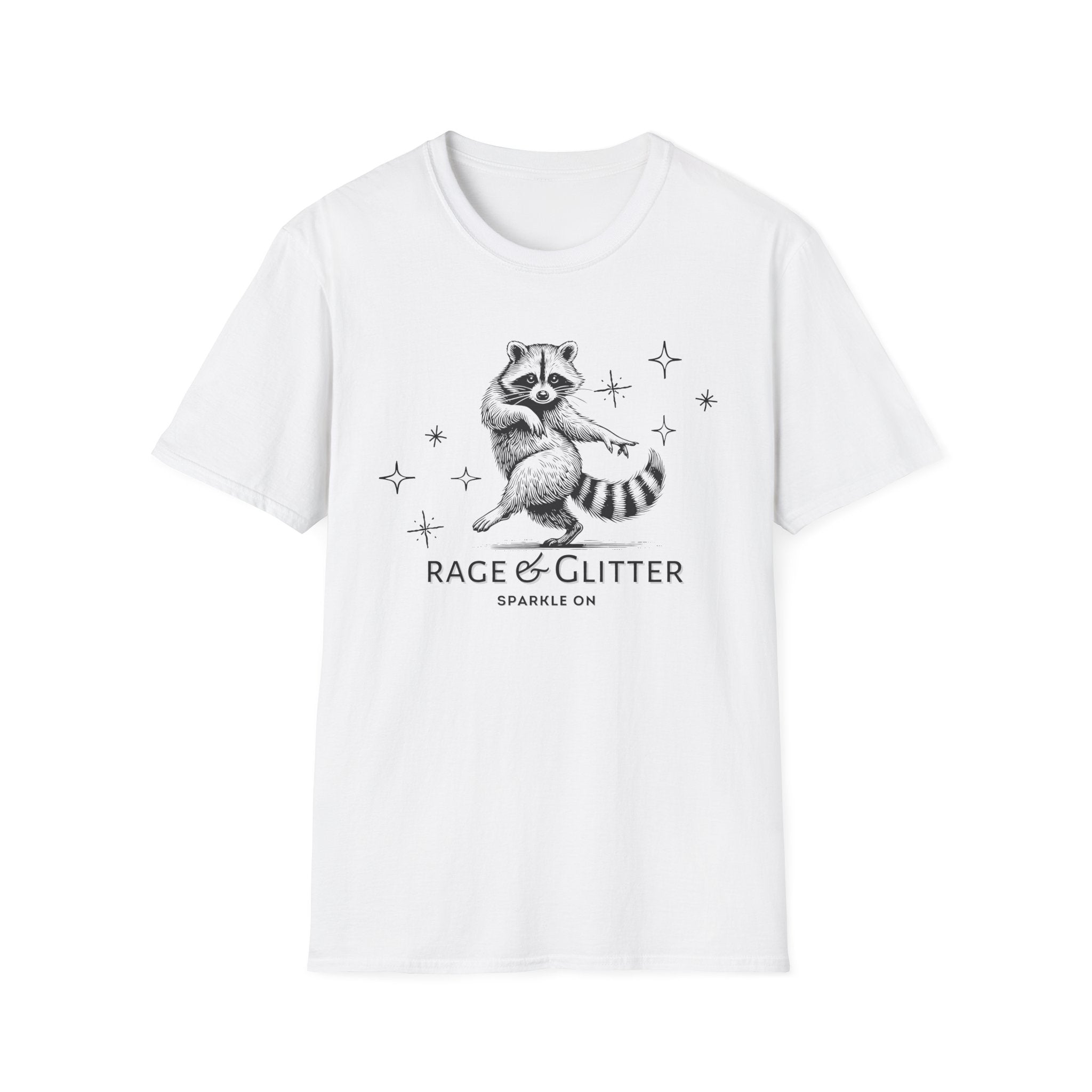 Rage & Glitter Graphic Tee — Sparkle On T-Shirt