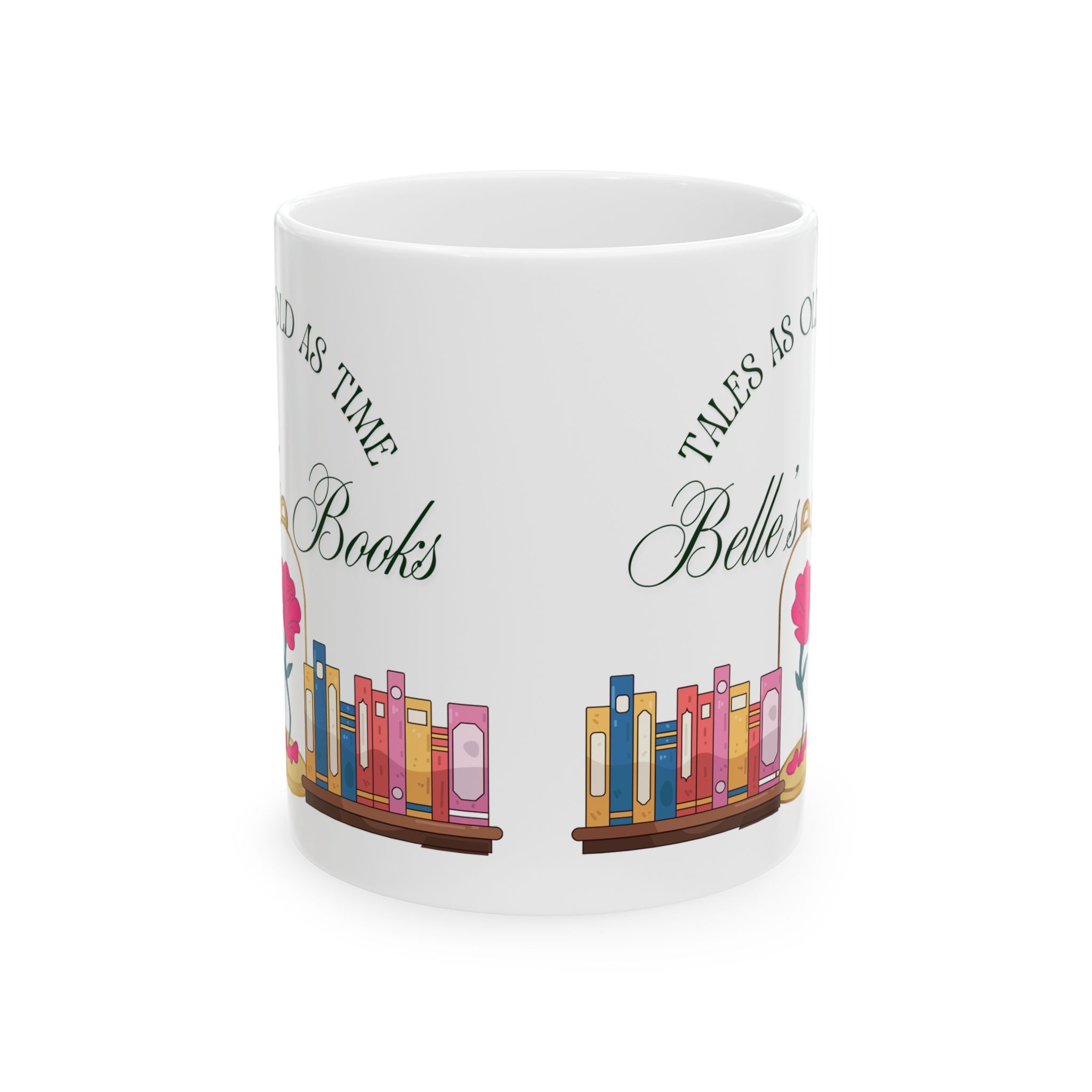 Belles Books Ceramic Mug, (11oz, 15oz)