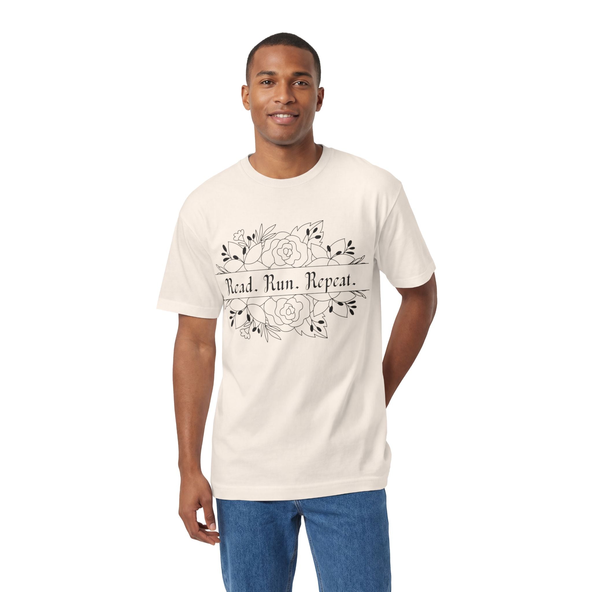 Read. Run. Repeat. Unisex Classic Tee