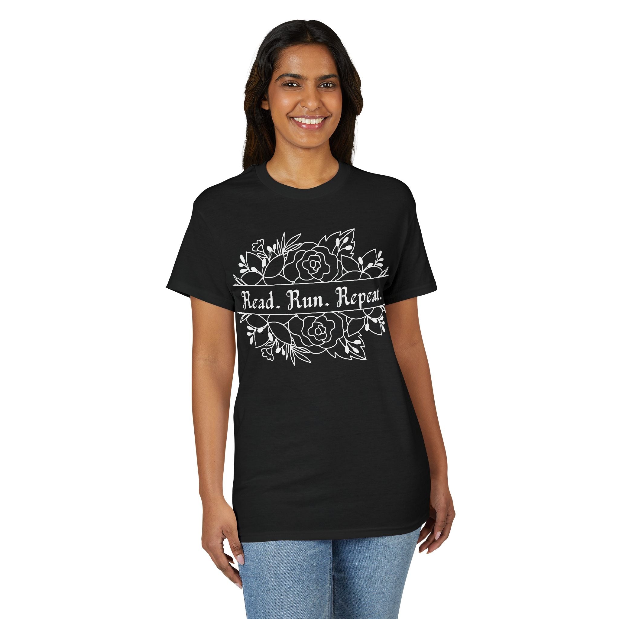 Read. Run. Repeat. Unisex Classic Tee