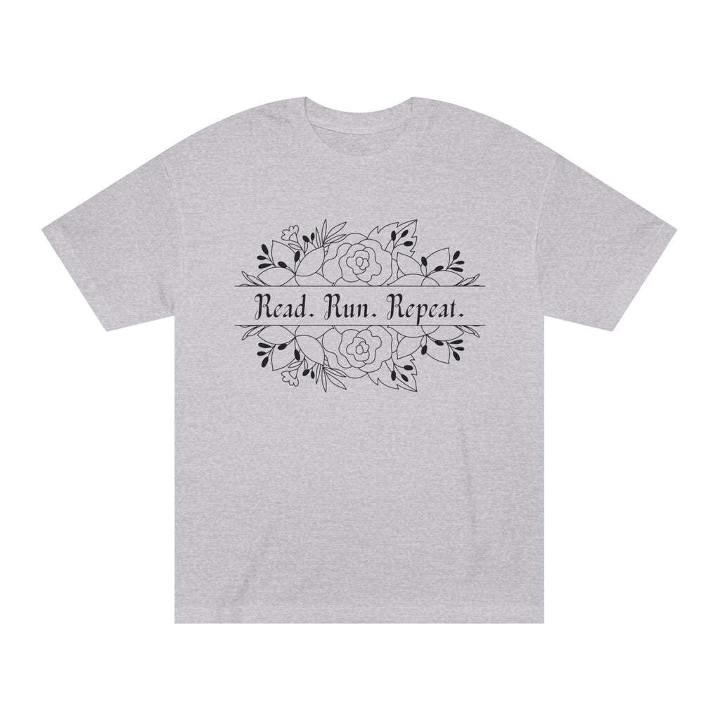 Read. Run. Repeat. Unisex Classic Tee