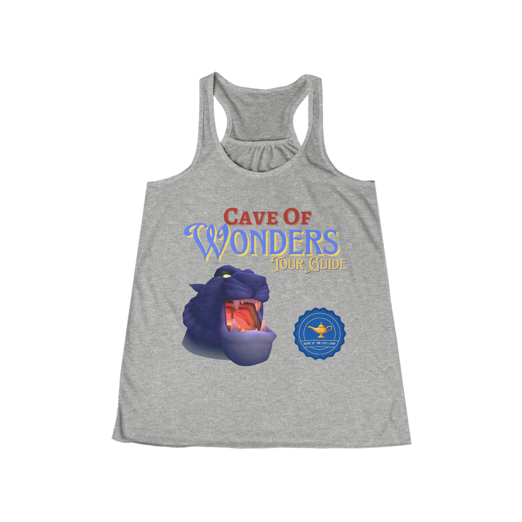 Cave of Wonders Women's Flowy Racerback Tank