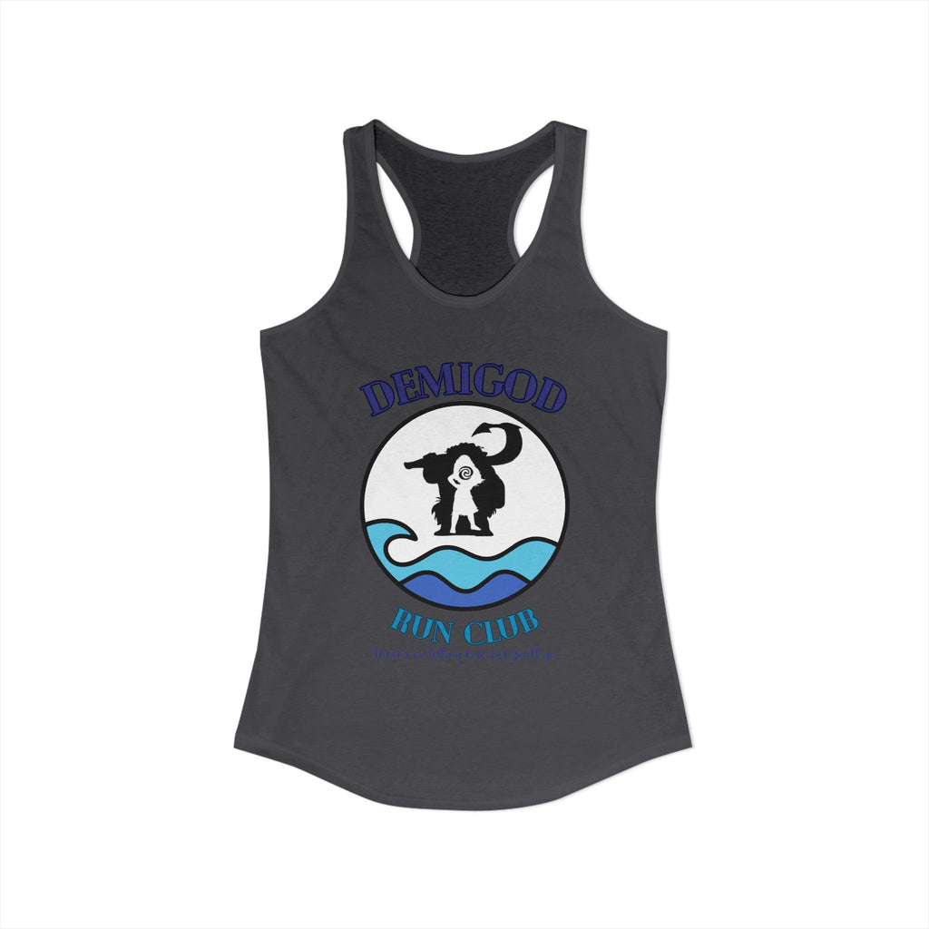 Demi God Run Club - Women's Ideal Racerback Tank