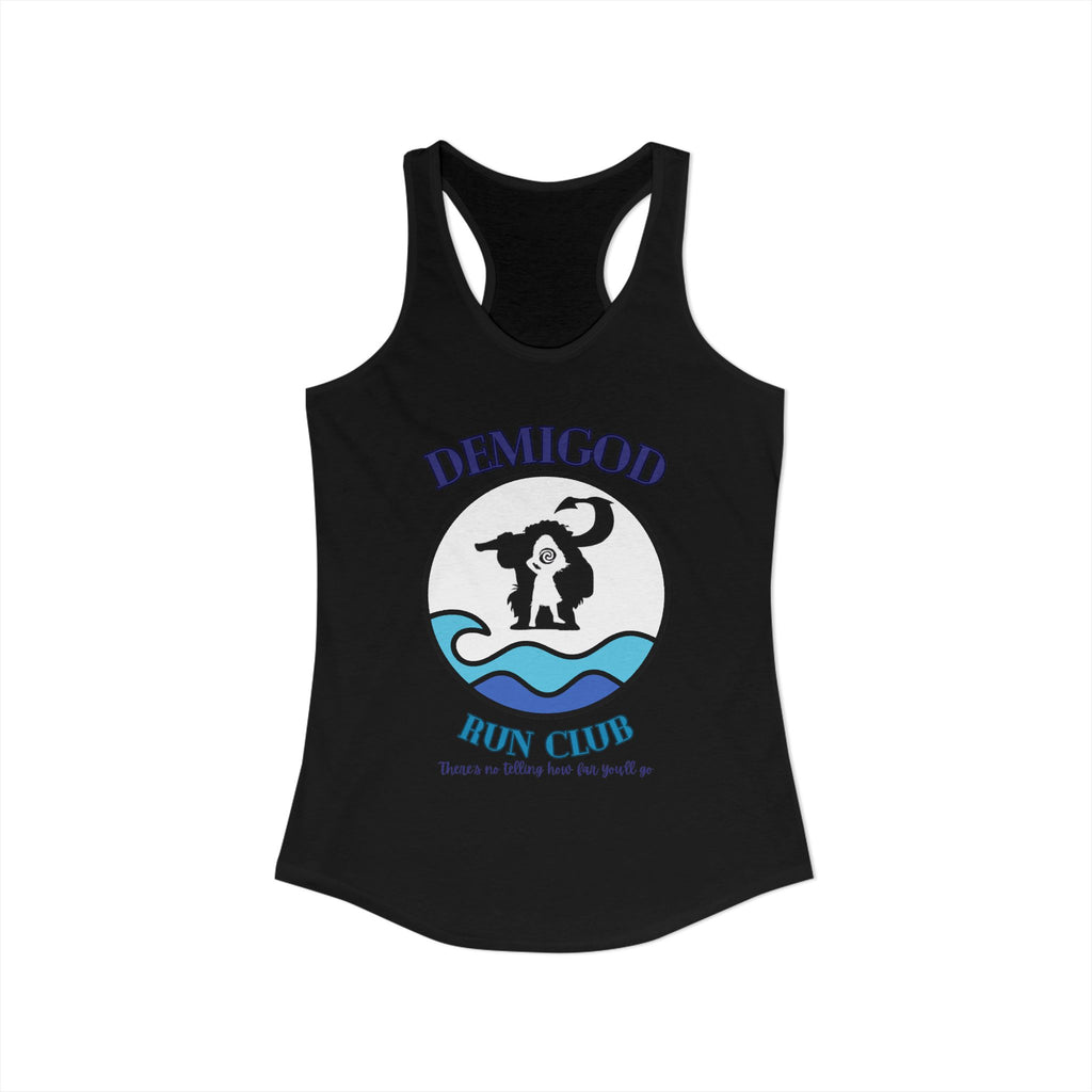 Demi God Run Club - Women's Ideal Racerback Tank