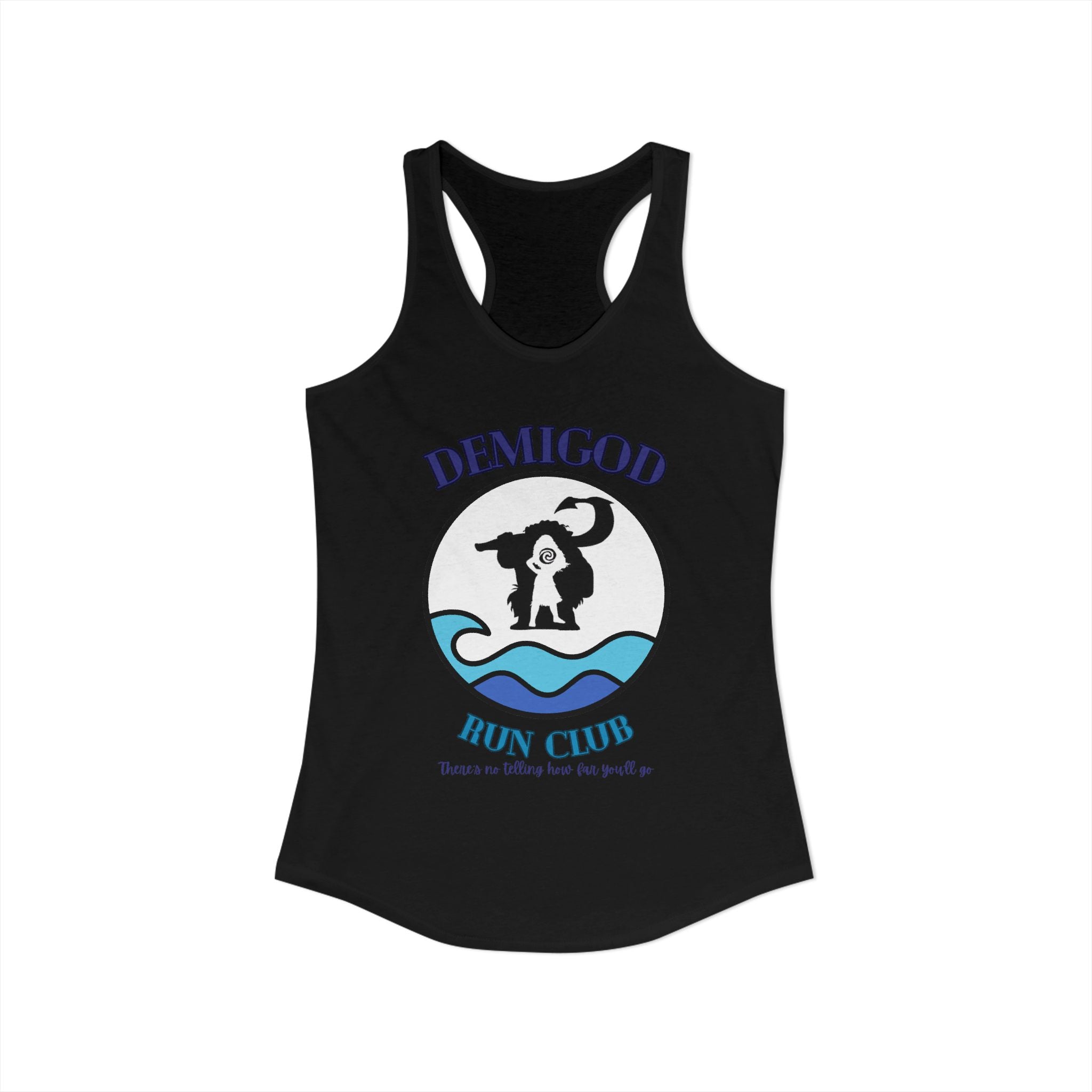 Demi God Run Club - Women's Ideal Racerback Tank