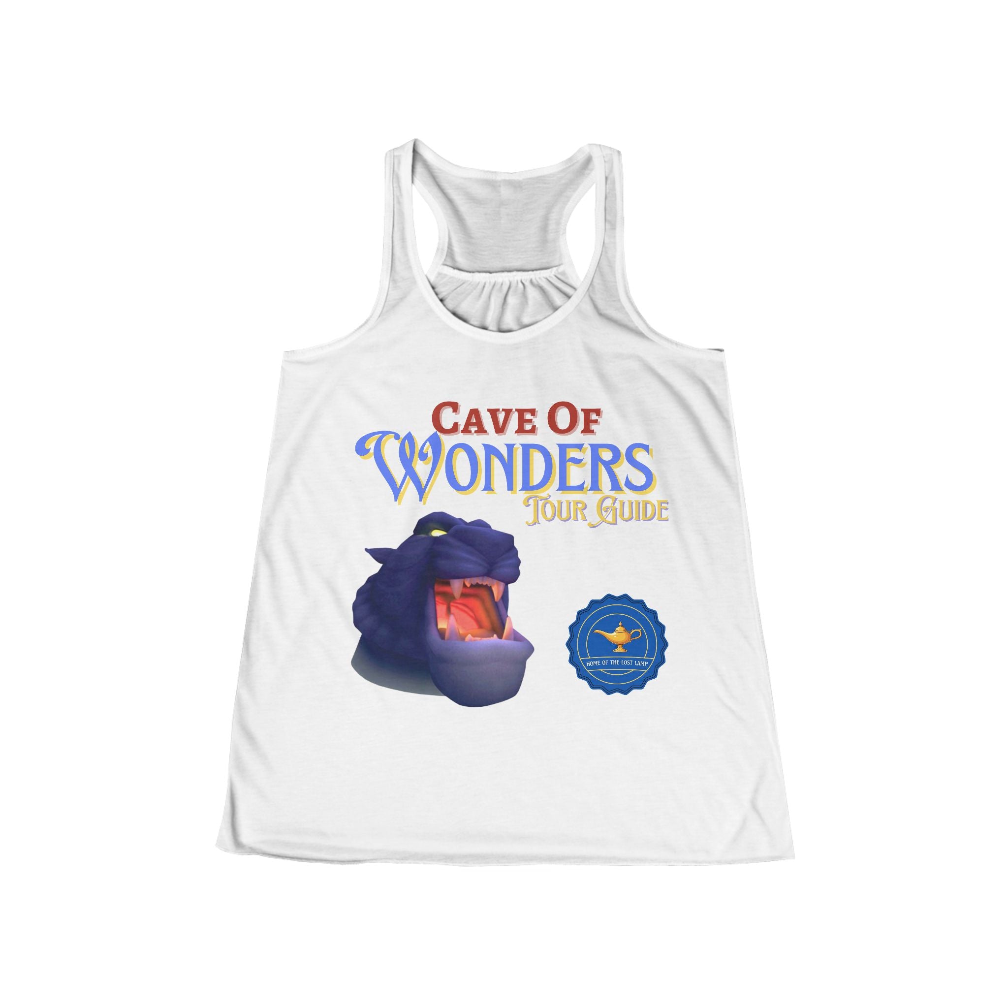 Cave of Wonders Women's Flowy Racerback Tank