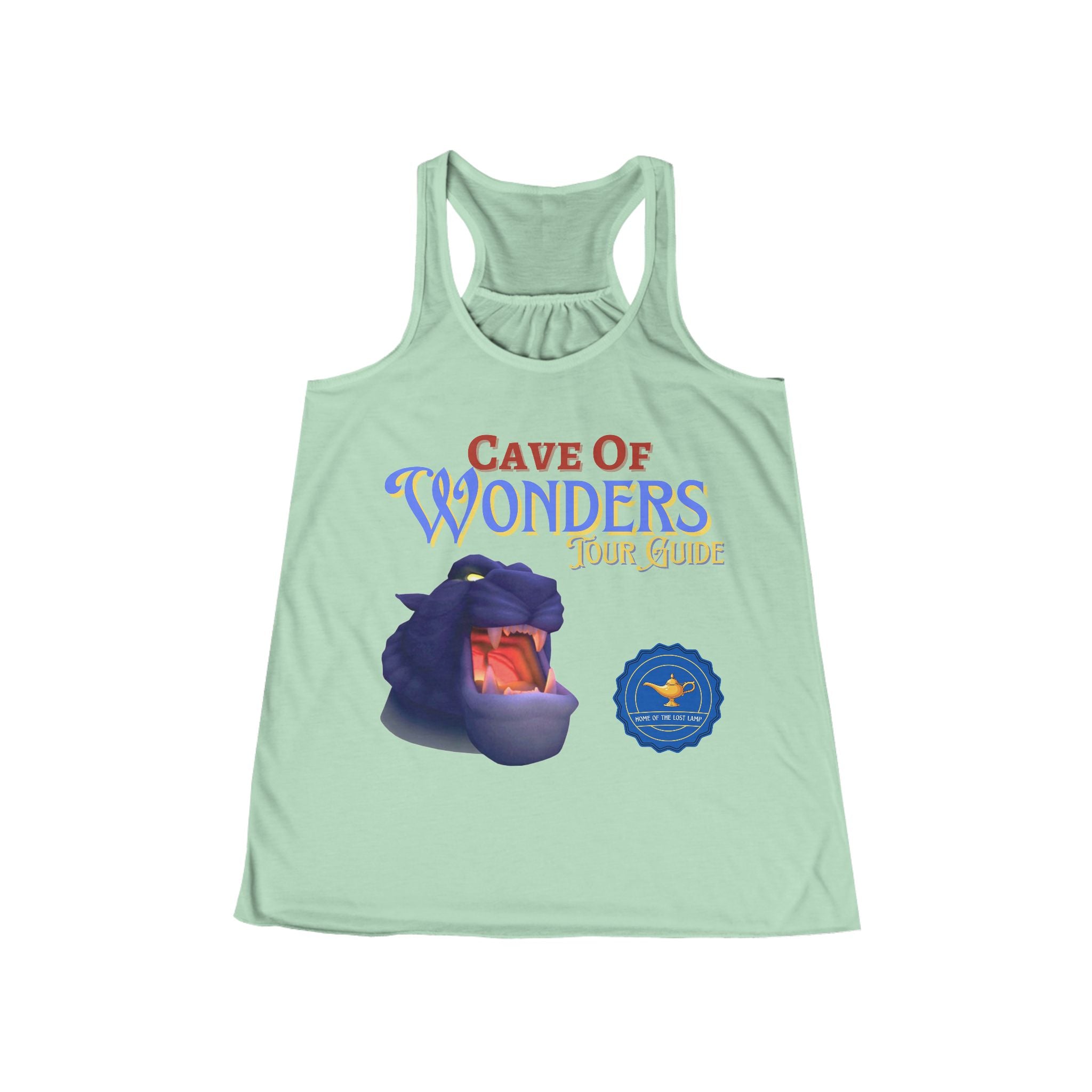 Cave of Wonders Women's Flowy Racerback Tank
