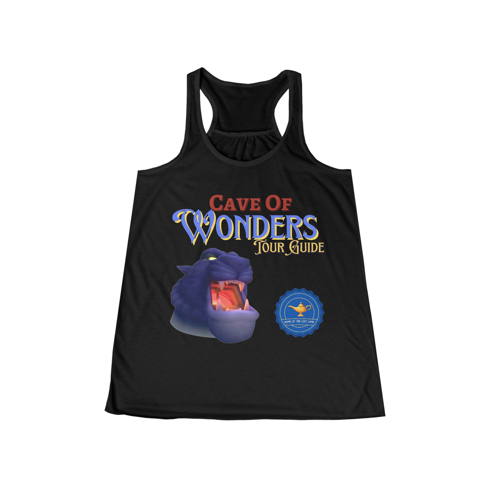 Cave of Wonders Women's Flowy Racerback Tank
