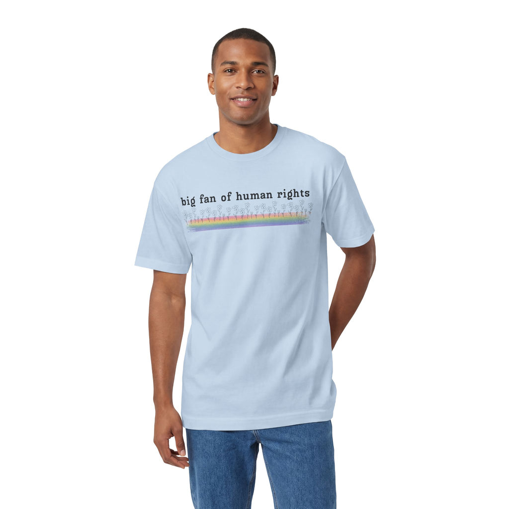 Big Fan of Human Rights - Black Font - Unisex Classic Tee