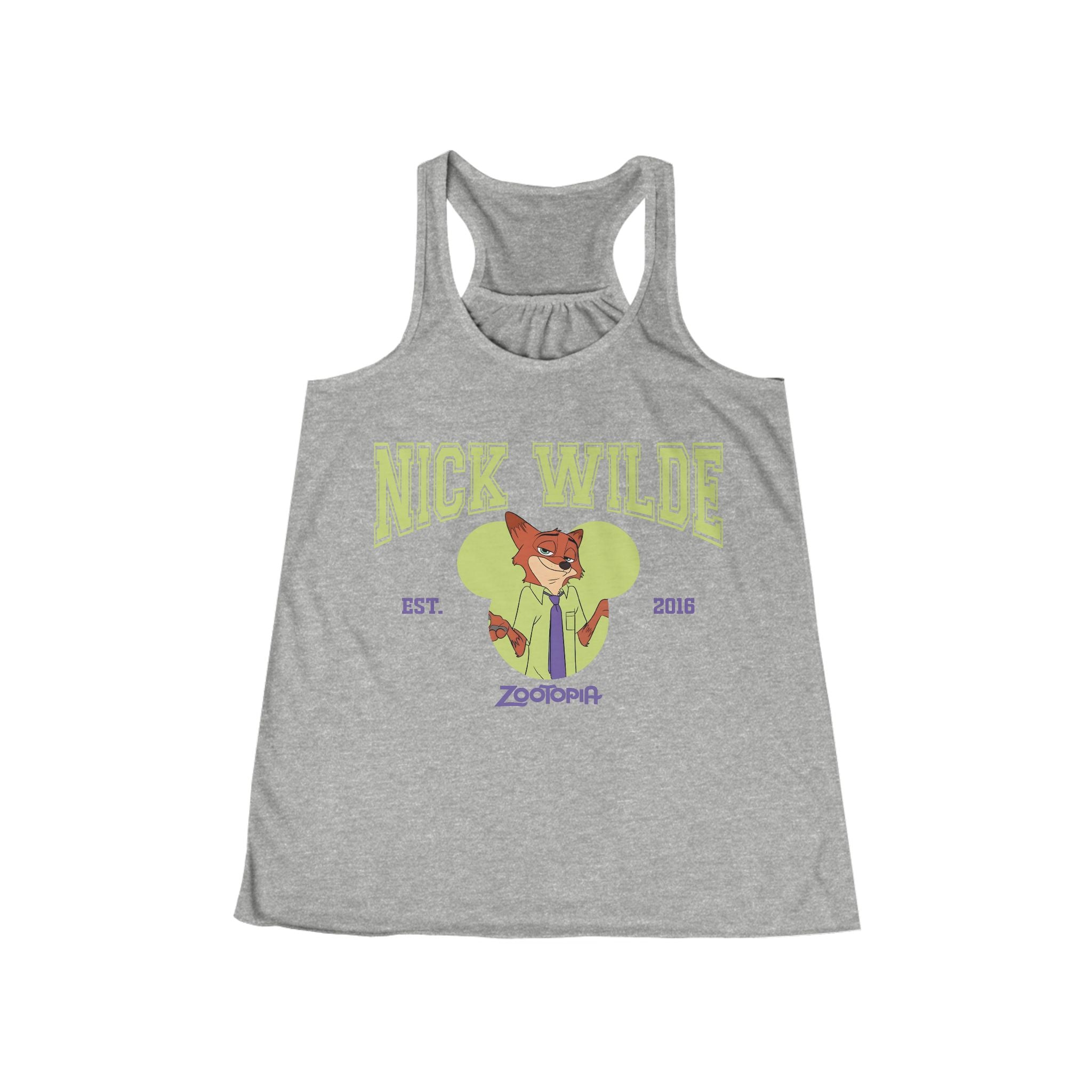 Wilde, Nick Wilde Women's Flowy Racerback Tank