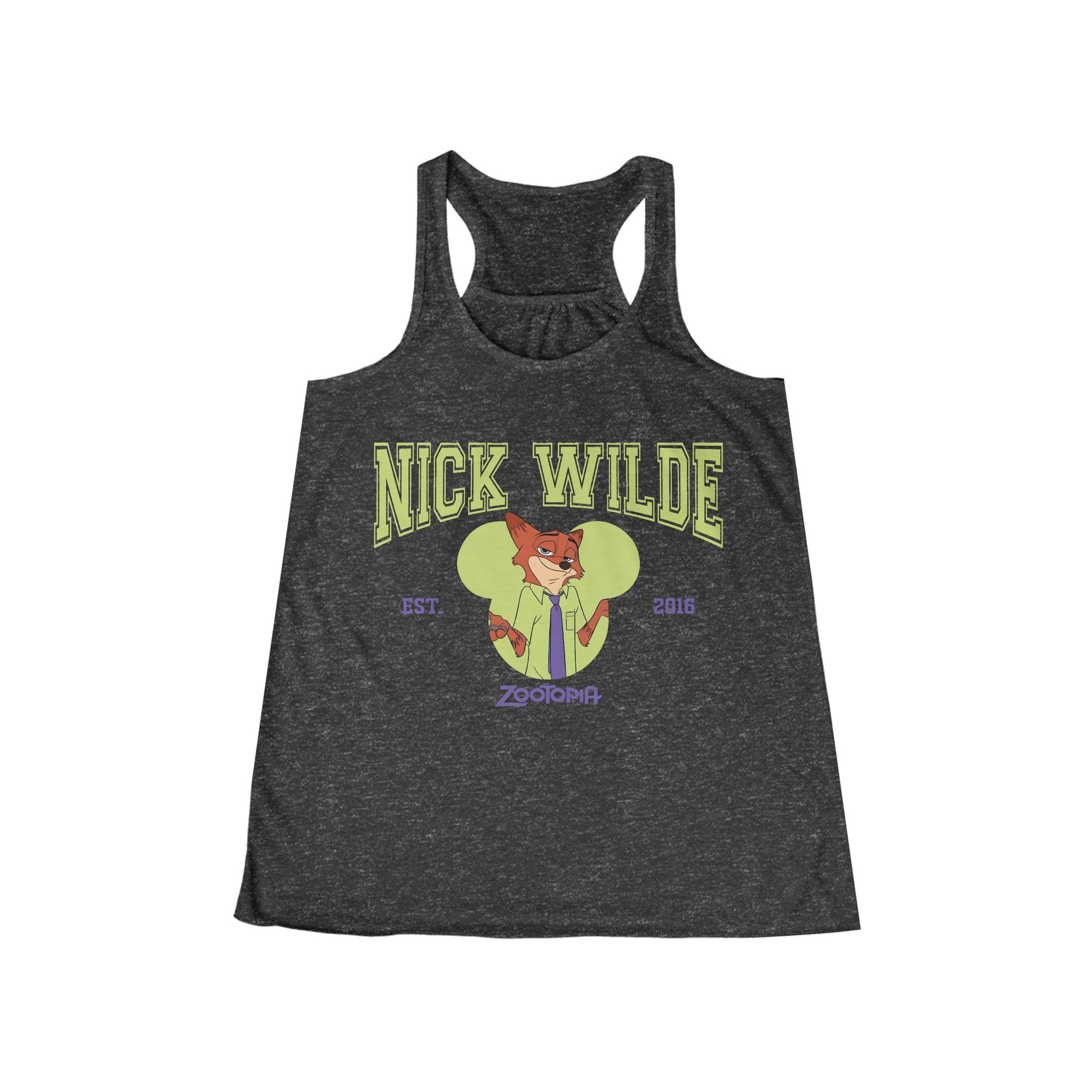 Wilde, Nick Wilde Women's Flowy Racerback Tank
