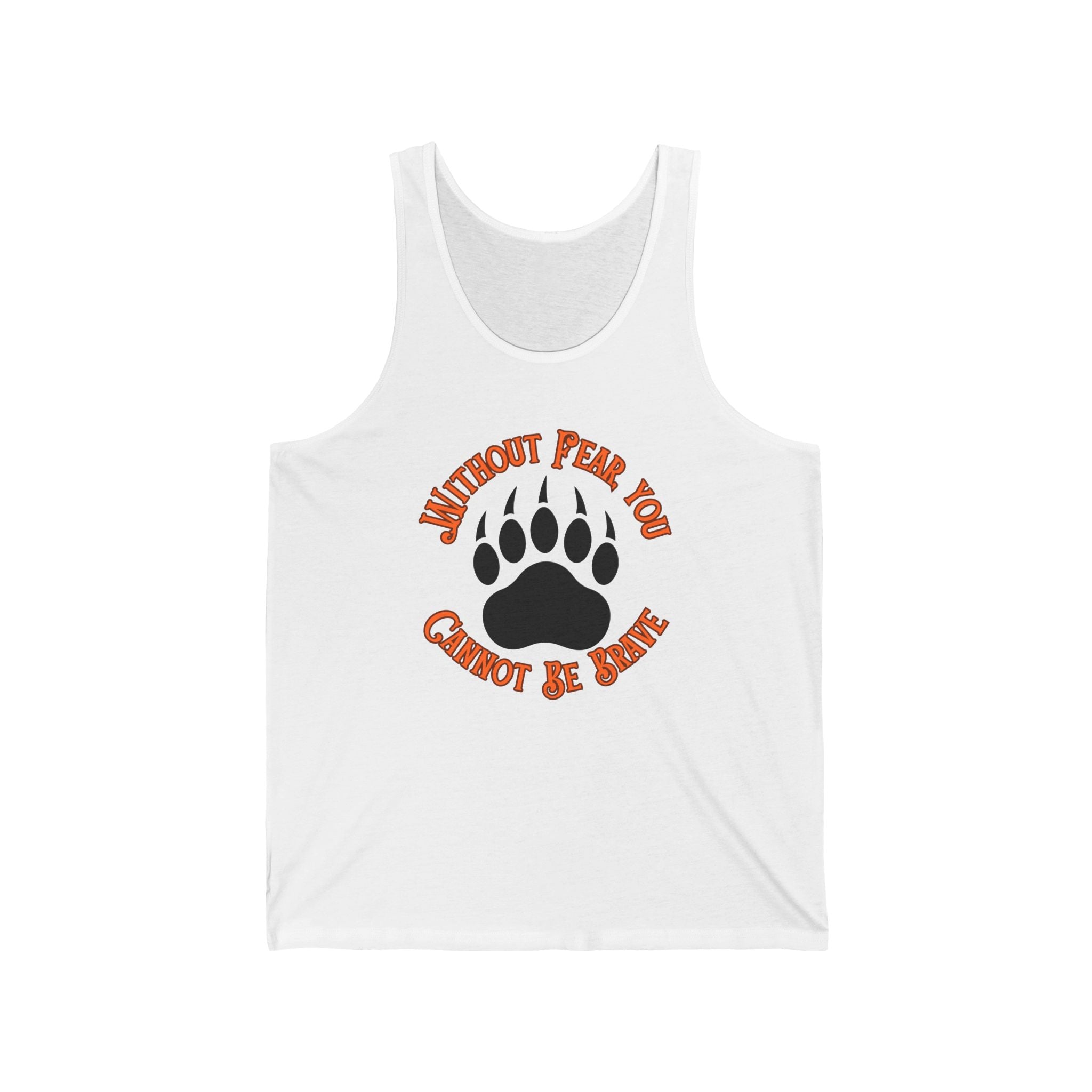 Be Brave Unisex Jersey Tank