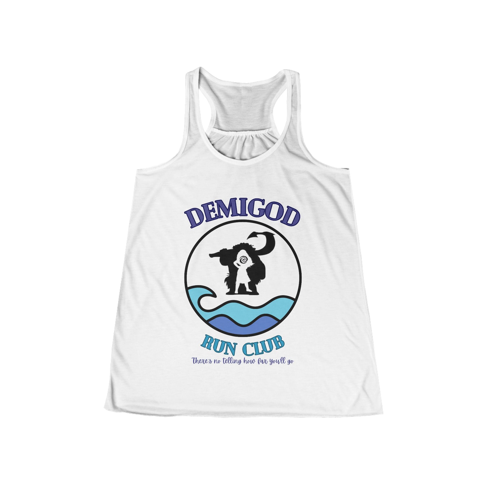 Demi God Run Club Women's Flowy Tank