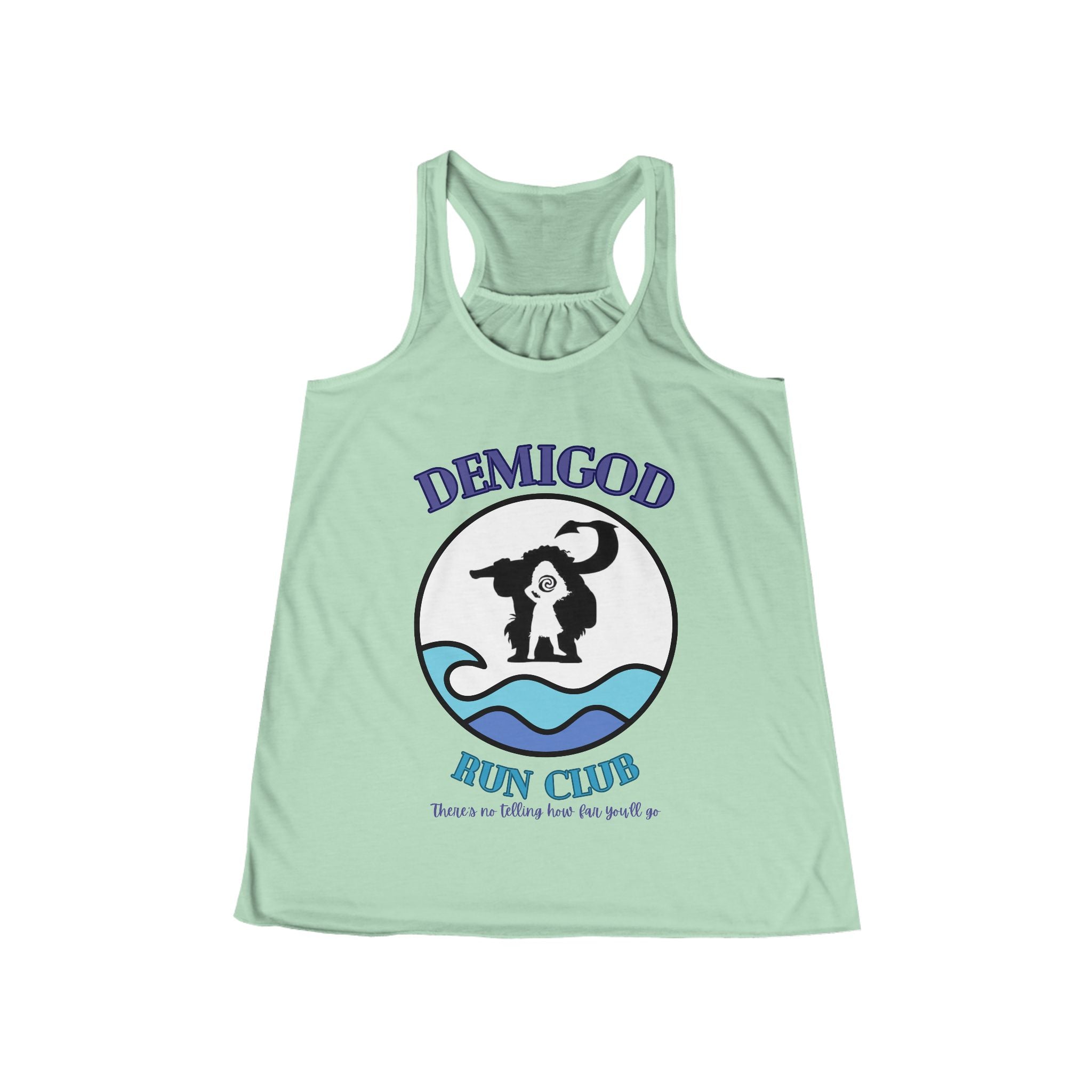 Demi God Run Club Women's Flowy Tank