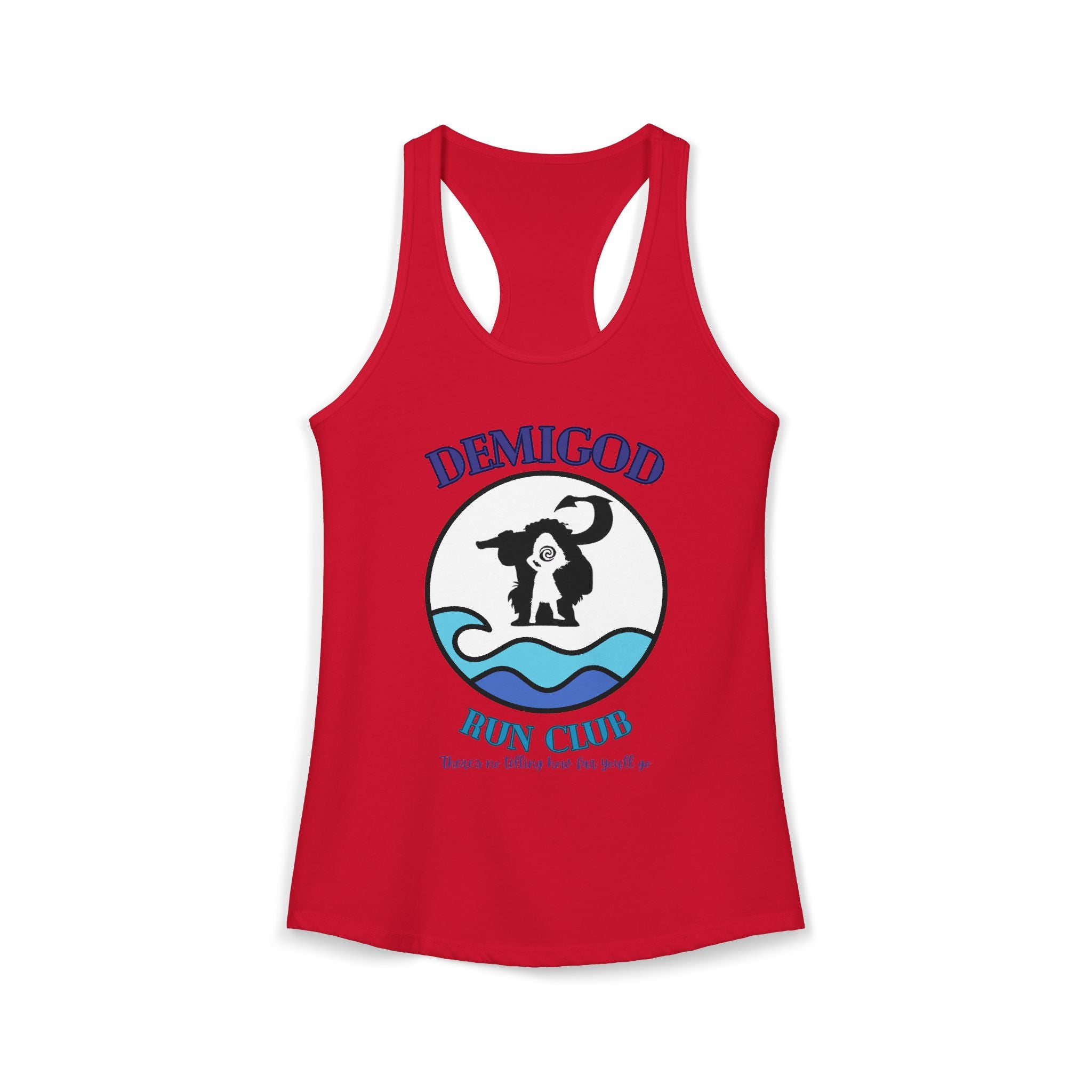 Demi God Run Club - Women's Ideal Racerback Tank