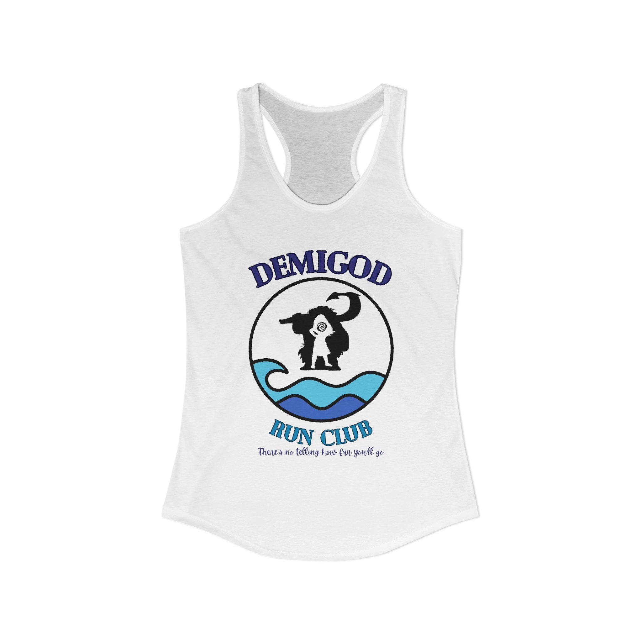 Demi God Run Club - Women's Ideal Racerback Tank