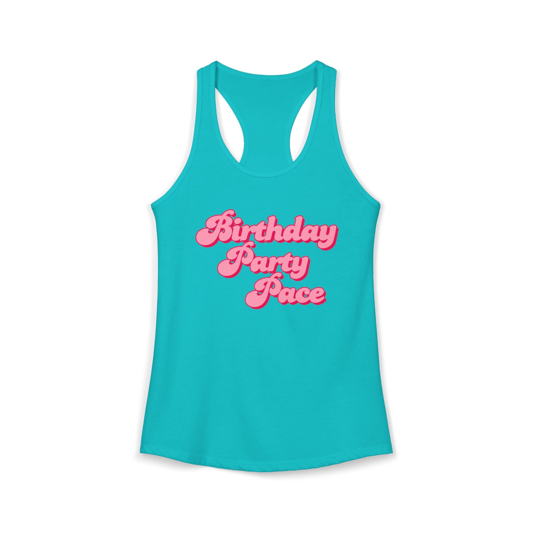 Birthday Party Pace Women's Ideal Racerback Tank