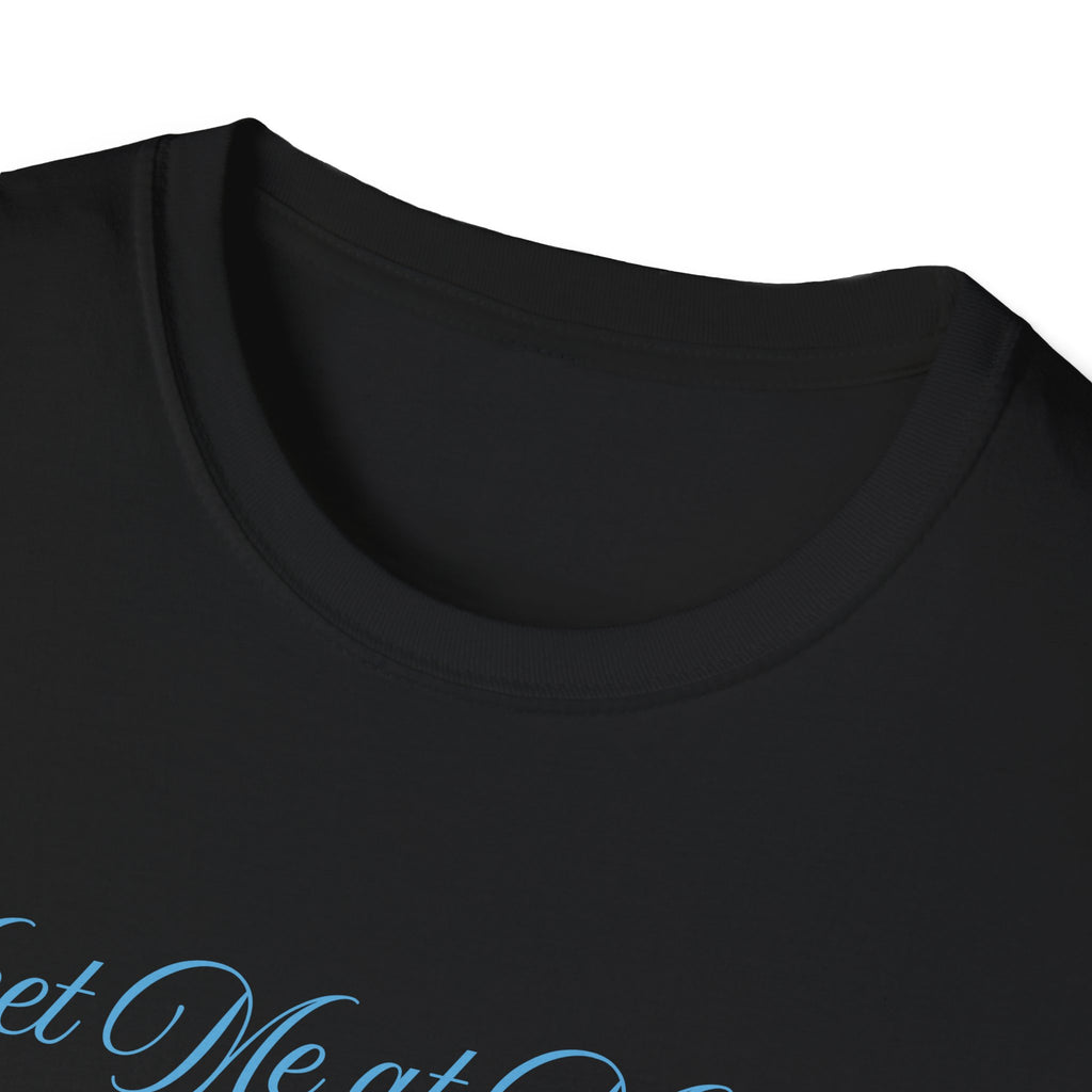 Meet Me at Midnight Blue Script T-Shirt