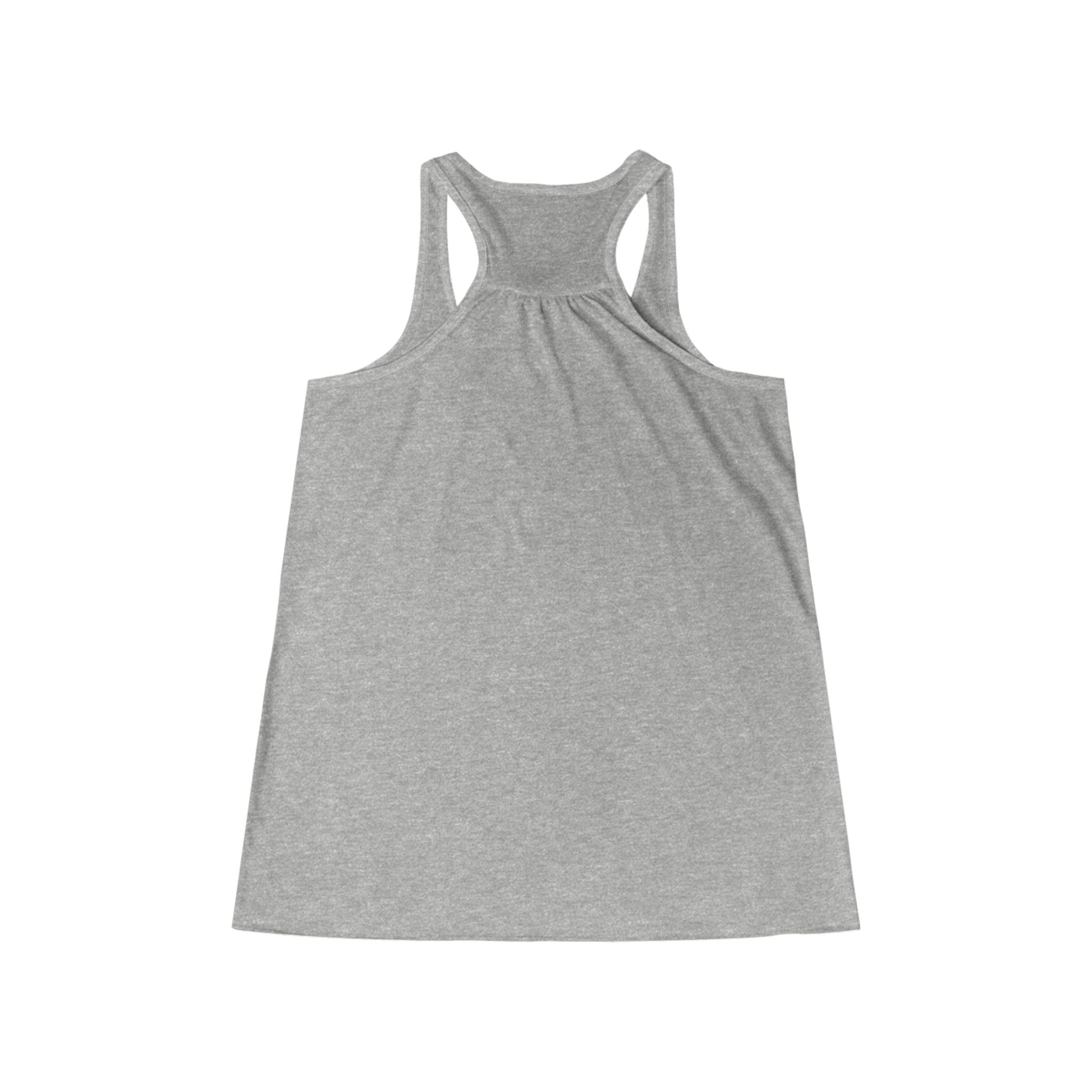 White Font - Read. Run. Repeat. Racerback Flowy Tank