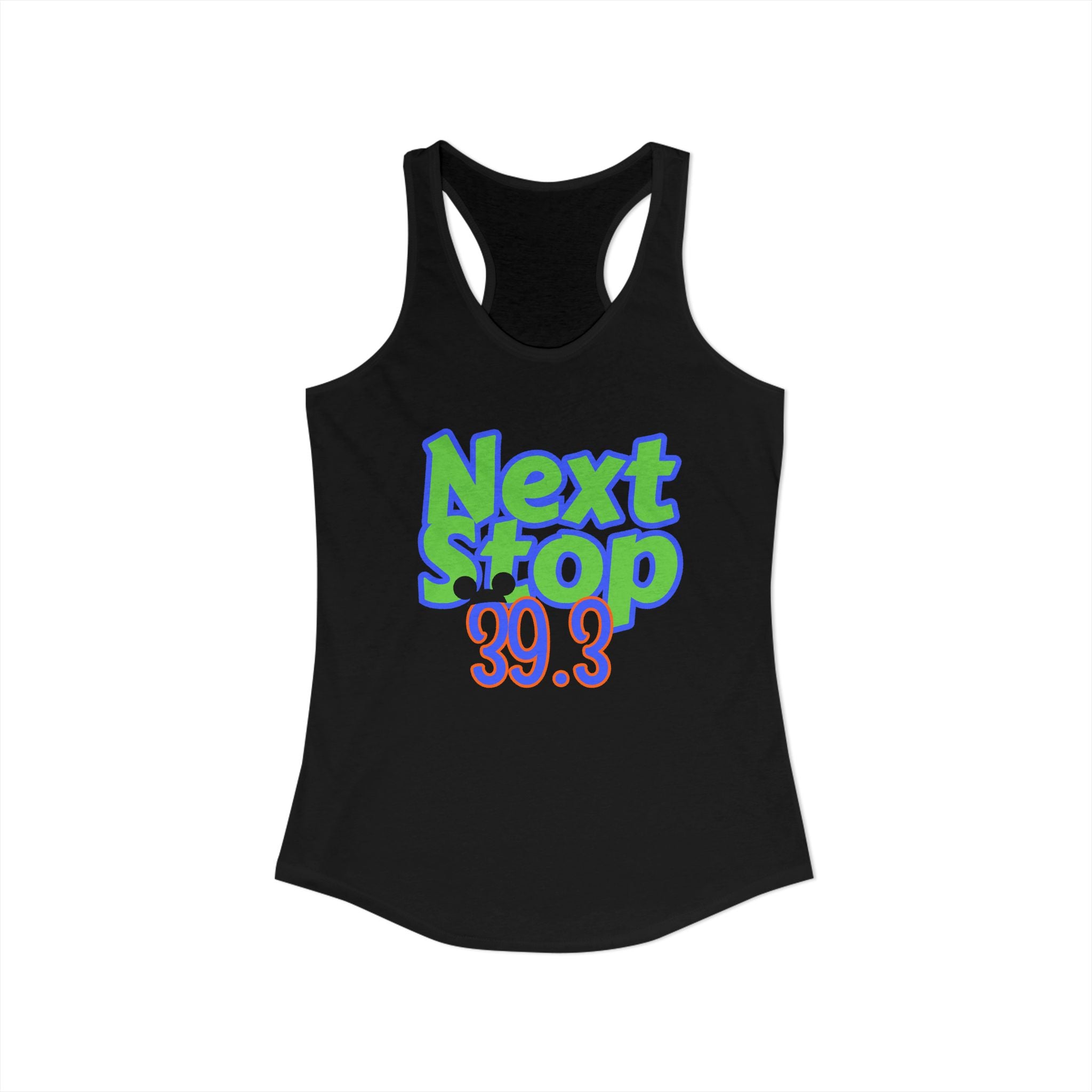 Next Stop 39.3 Women's Ideal Racerback Tank