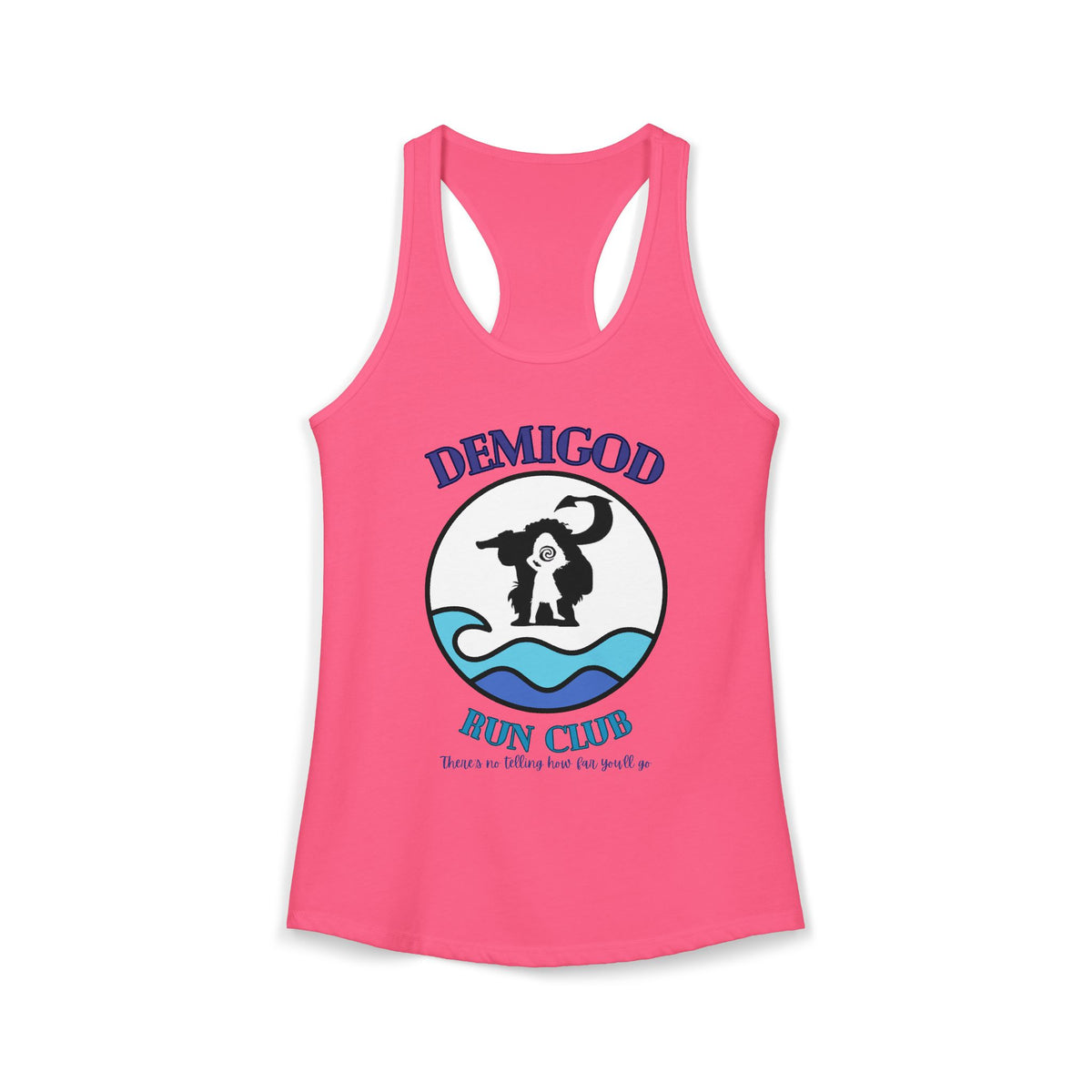Demi God Run Club - Women's Ideal Racerback Tank