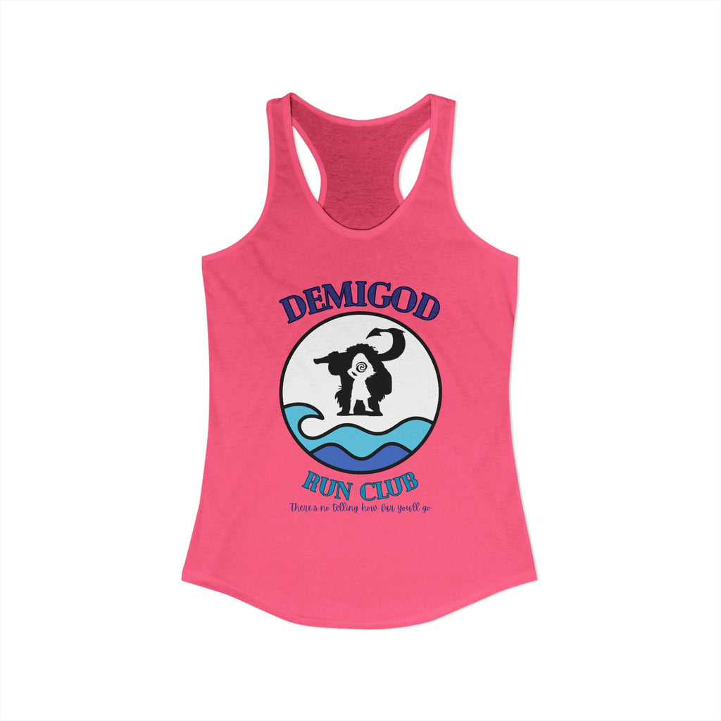 Demi God Run Club - Women's Ideal Racerback Tank