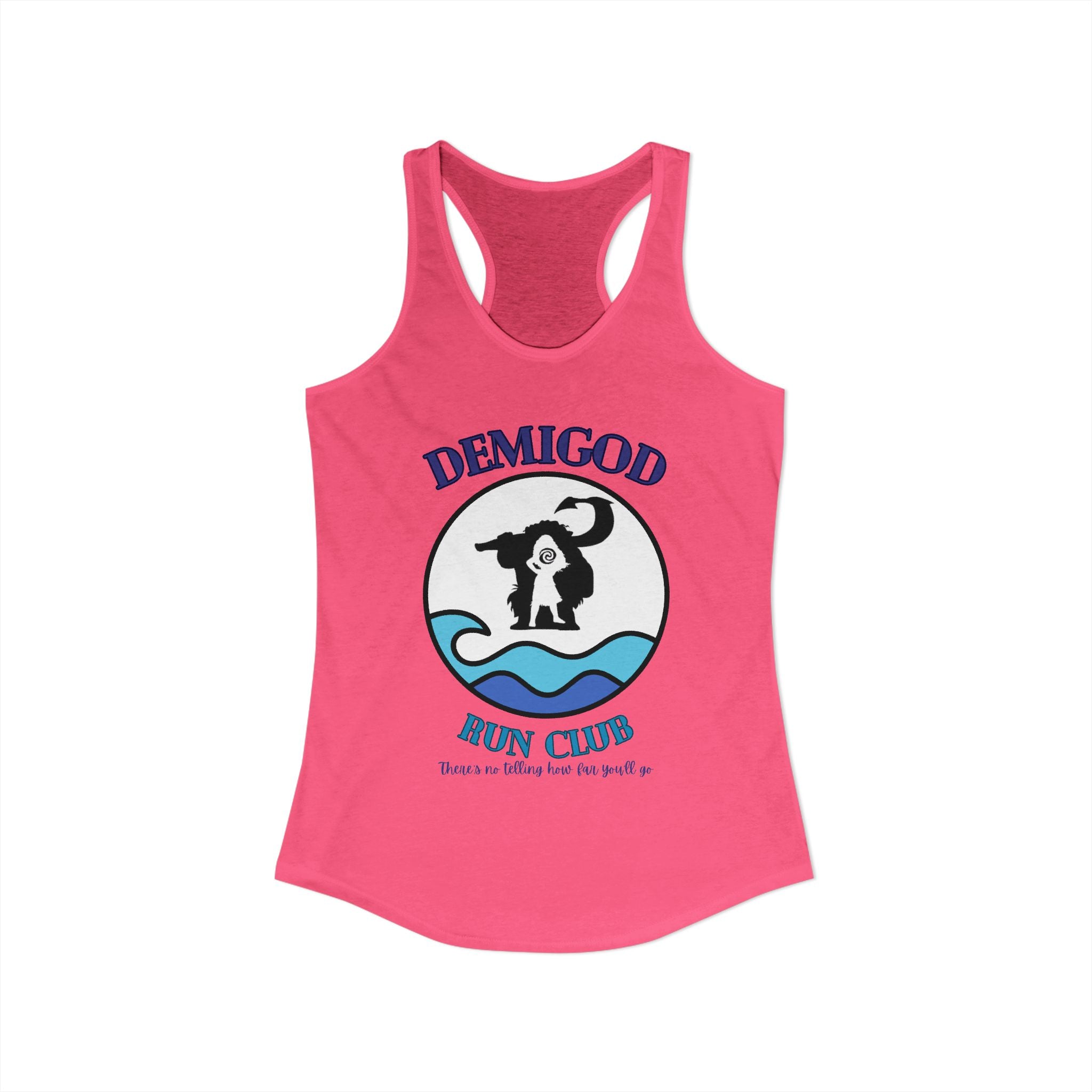 Demi God Run Club - Women's Ideal Racerback Tank