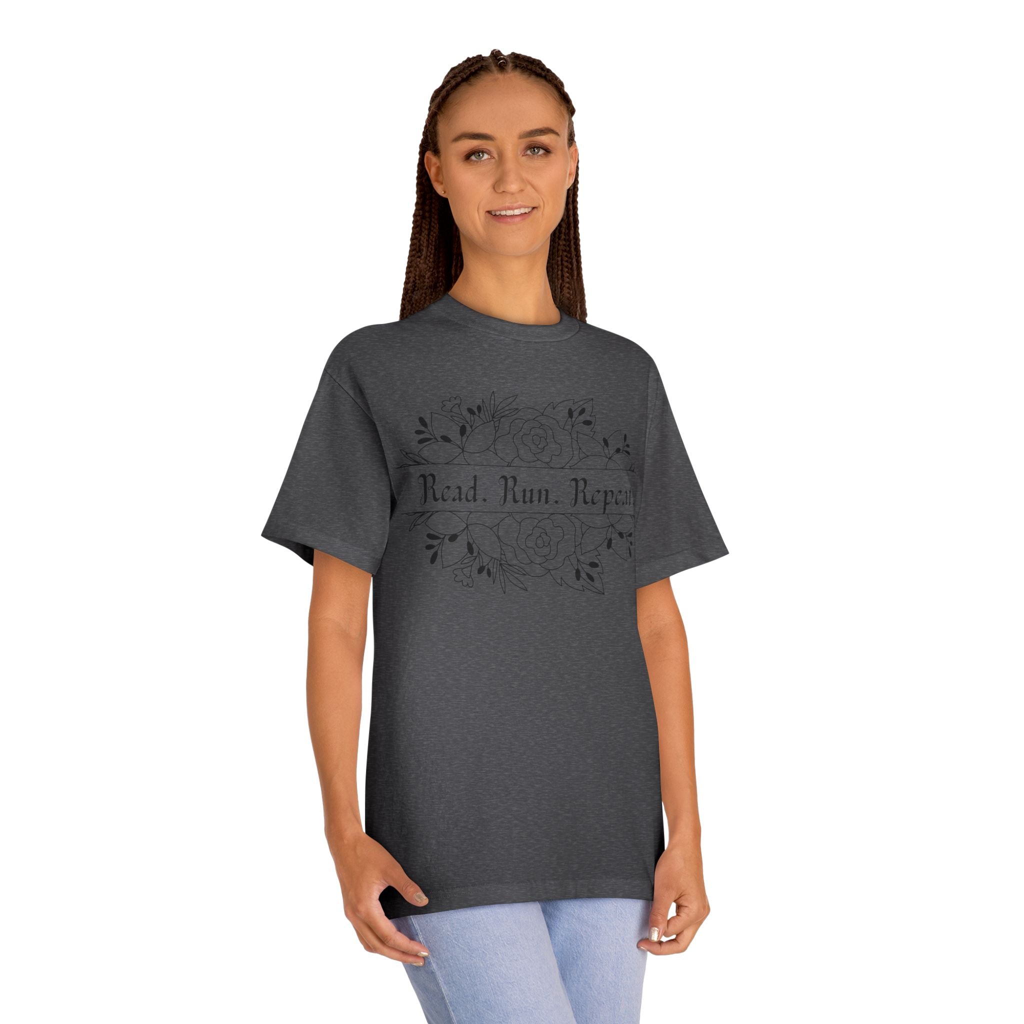 Read. Run. Repeat. Unisex Classic Tee