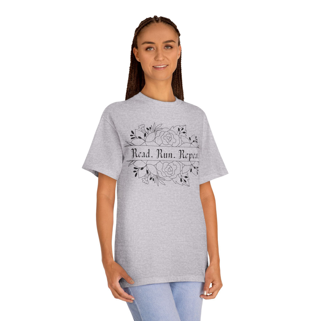 Read. Run. Repeat. Unisex Classic Tee
