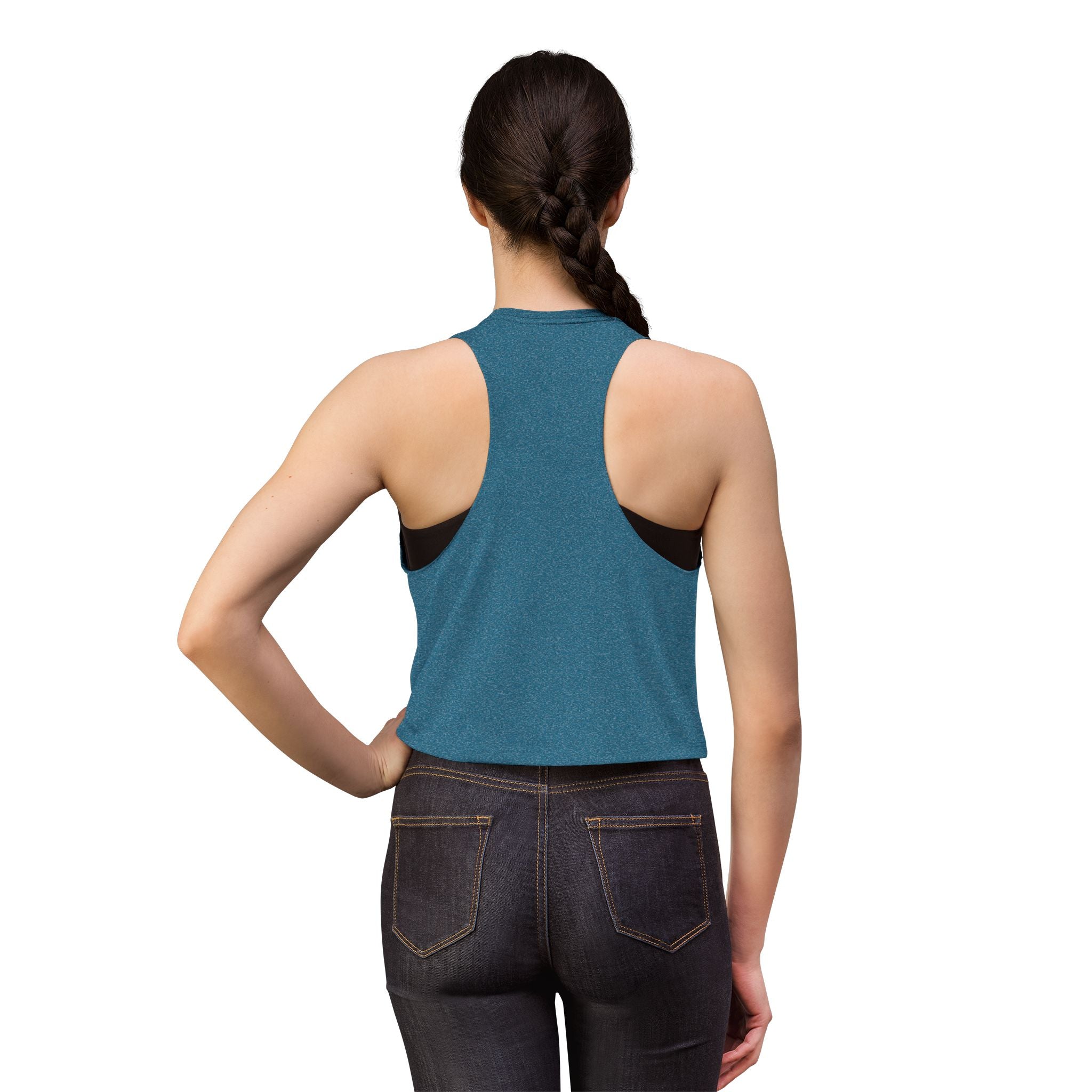 Rage & Glitter: Sparkle On Crop Top