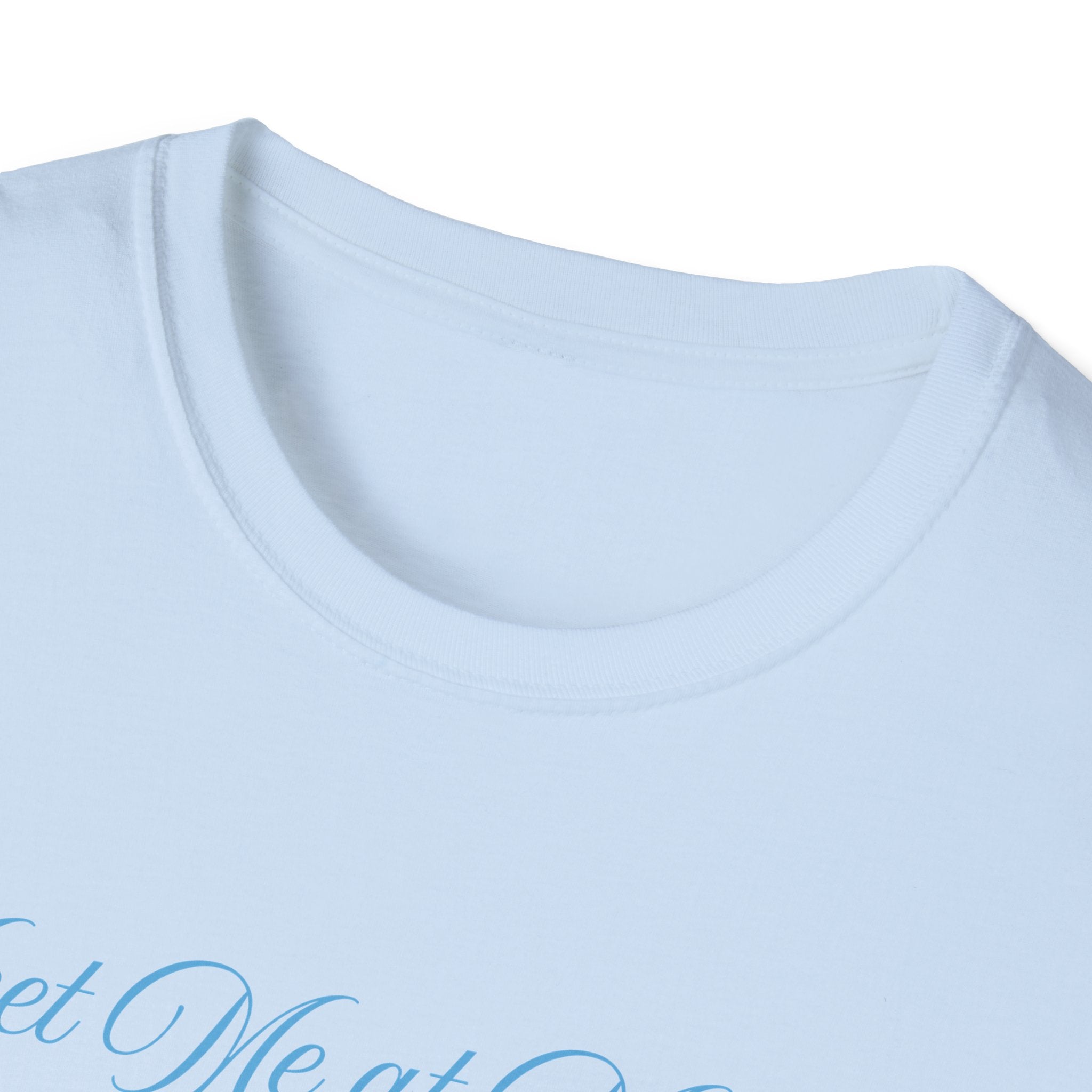 Meet Me at Midnight Blue Script T-Shirt