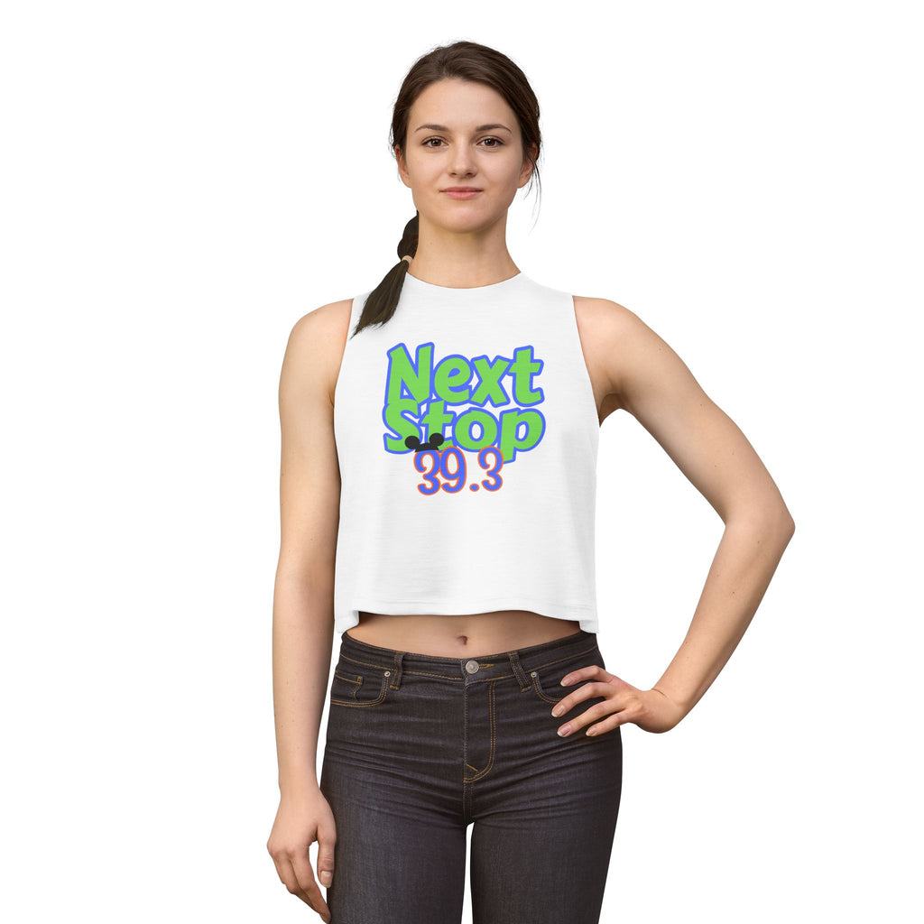 Crop Top – Next Stop 39.3 Retro Graphic Tank