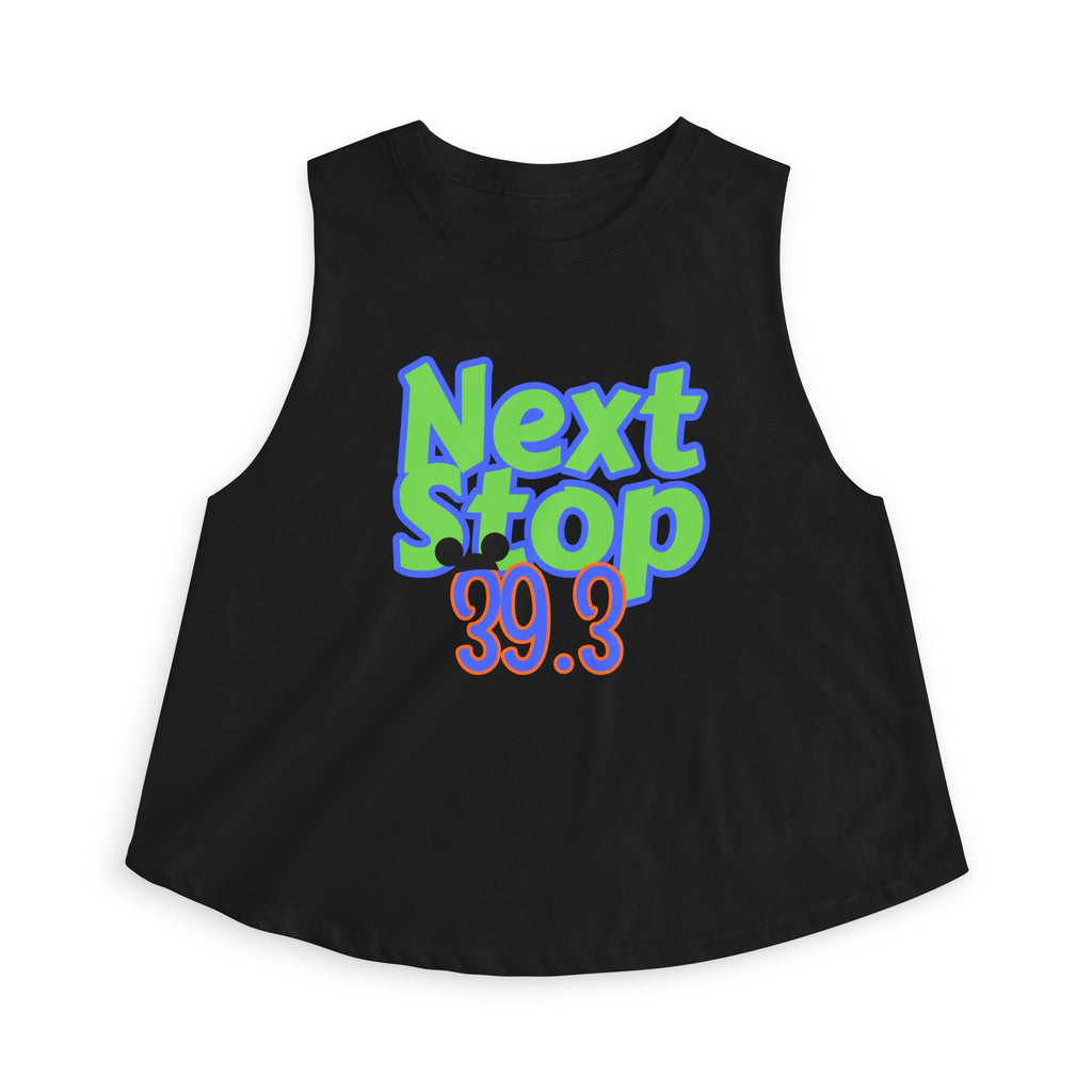 Crop Top – Next Stop 39.3 Retro Graphic Tank