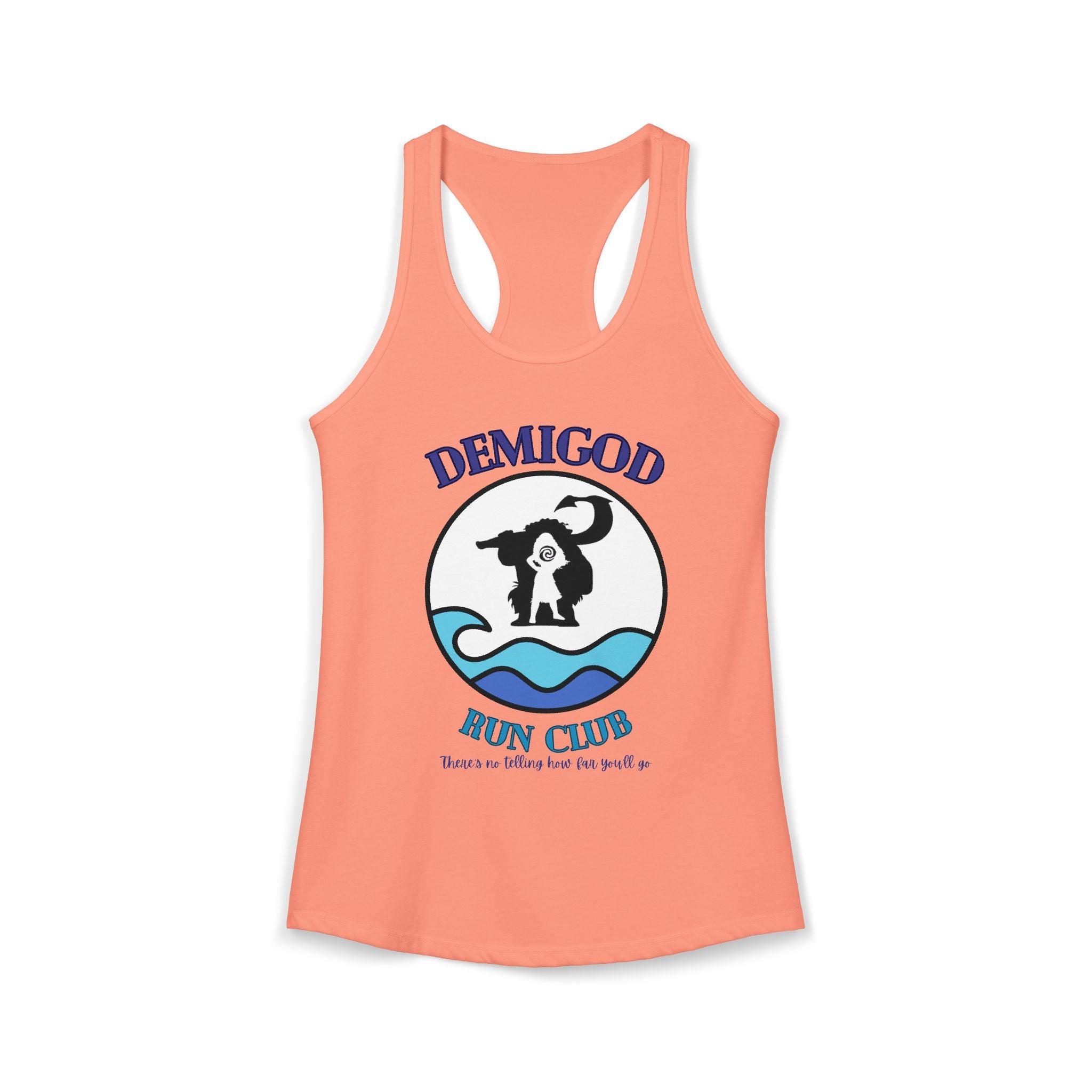 Demi God Run Club - Women's Ideal Racerback Tank