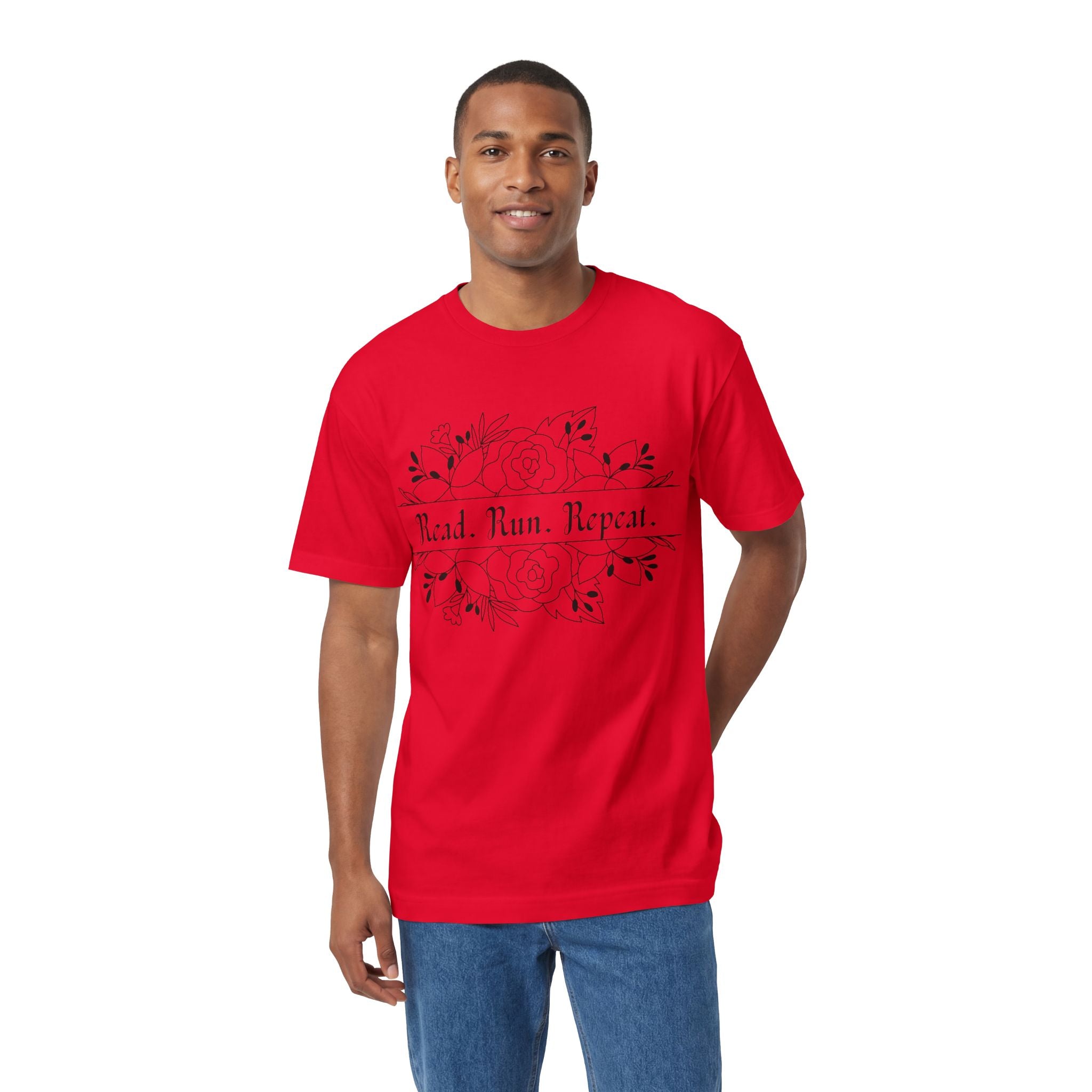 Read. Run. Repeat. Unisex Classic Tee
