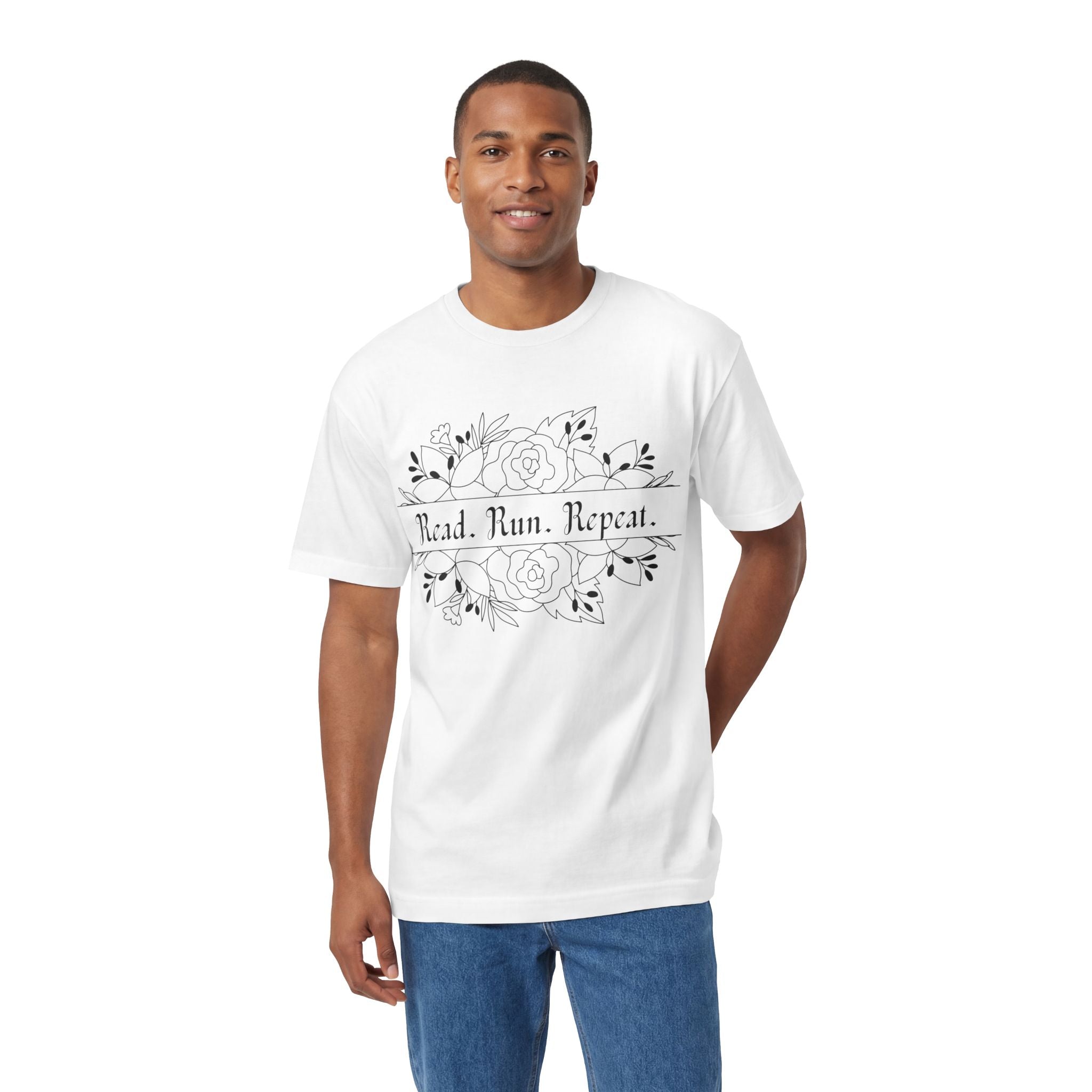 Read. Run. Repeat. Unisex Classic Tee
