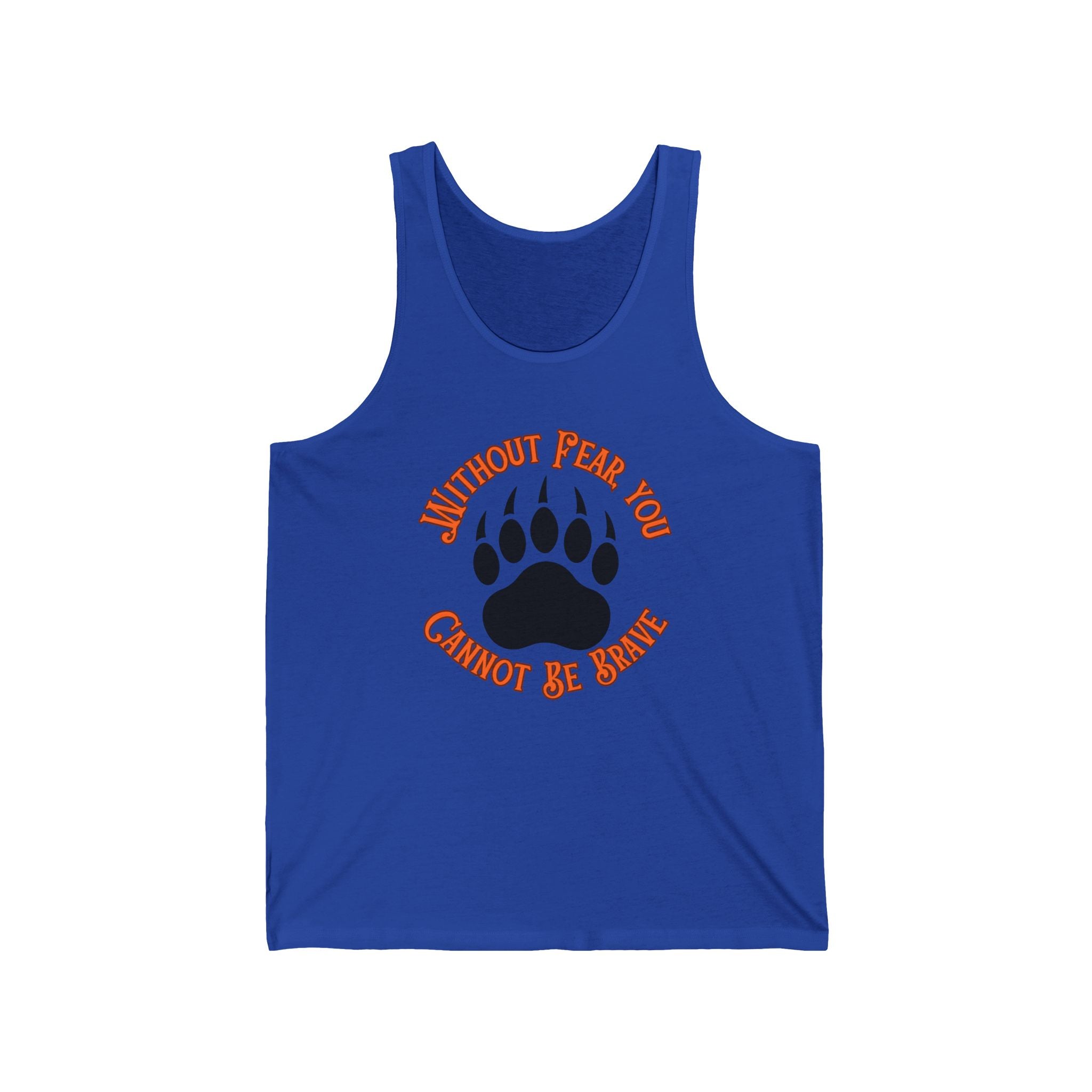 Be Brave Unisex Jersey Tank